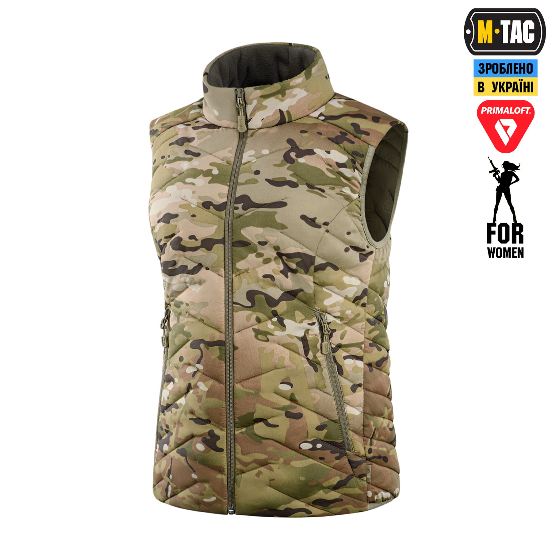 M-Tac жилет женский Primaloft MC — 2