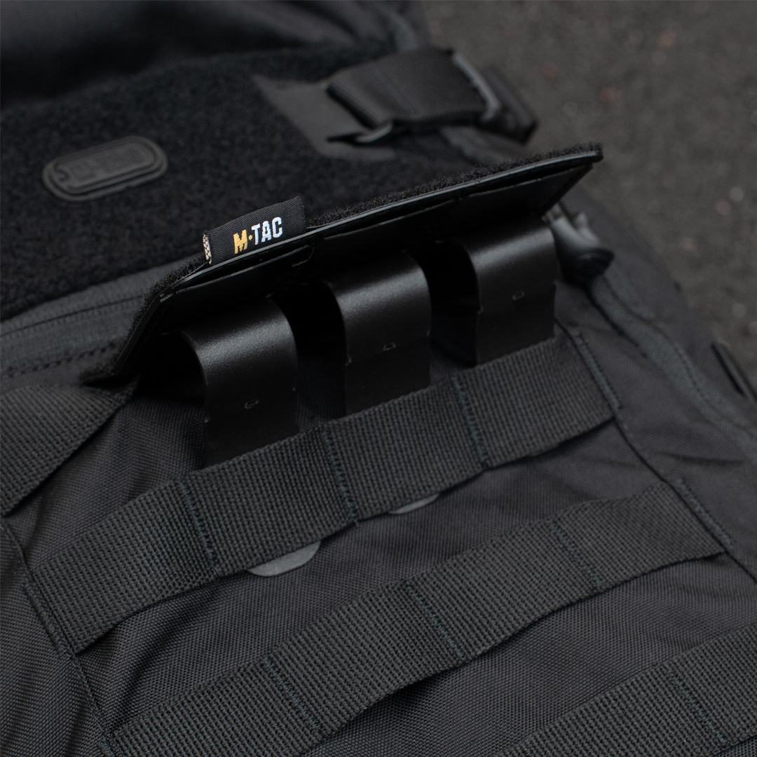 M-Tac панель для нашивок на MOLLE 120x85 Black — 9