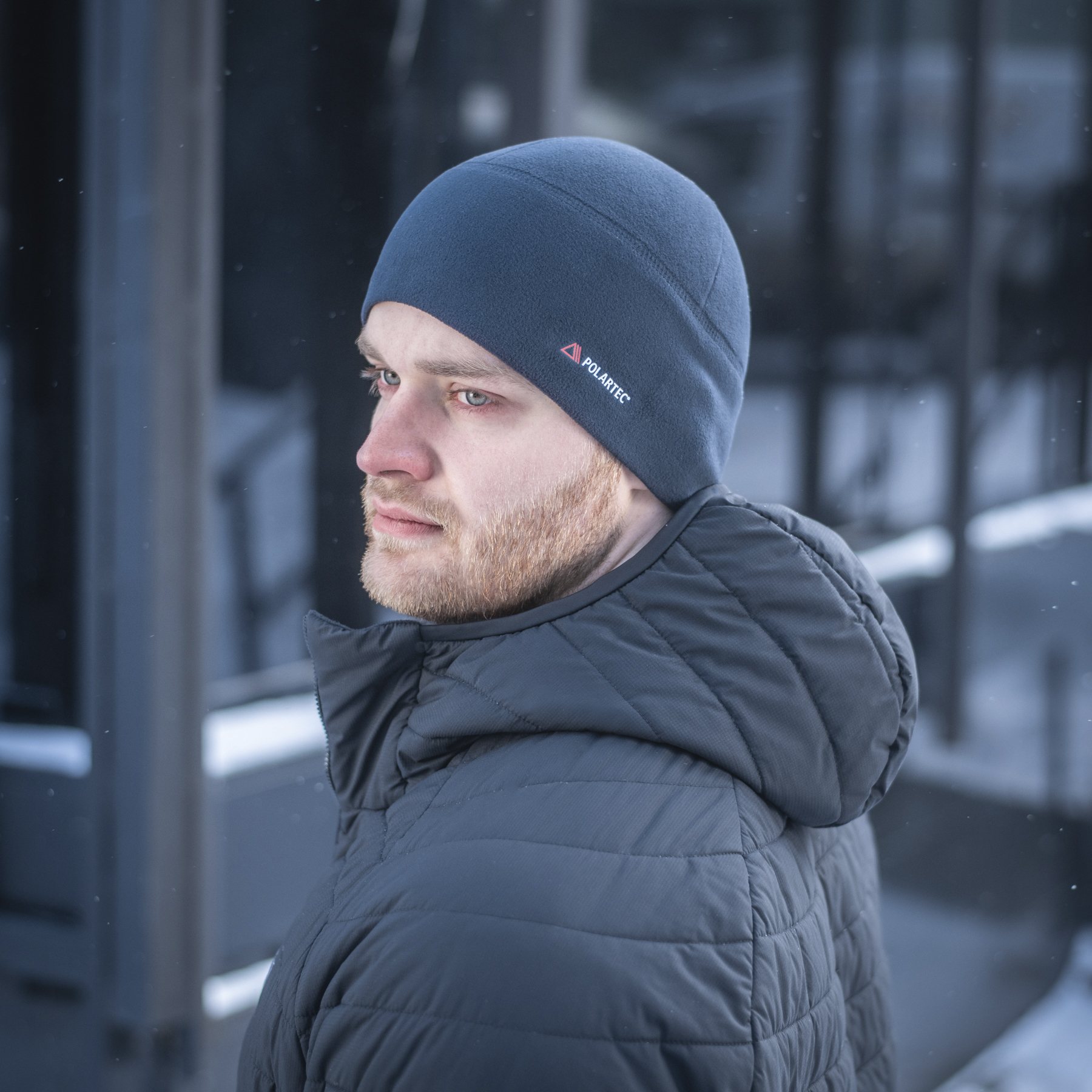 M-Tac шапка Watch Cap флис Light Polartec Dark Navy Blue — 14