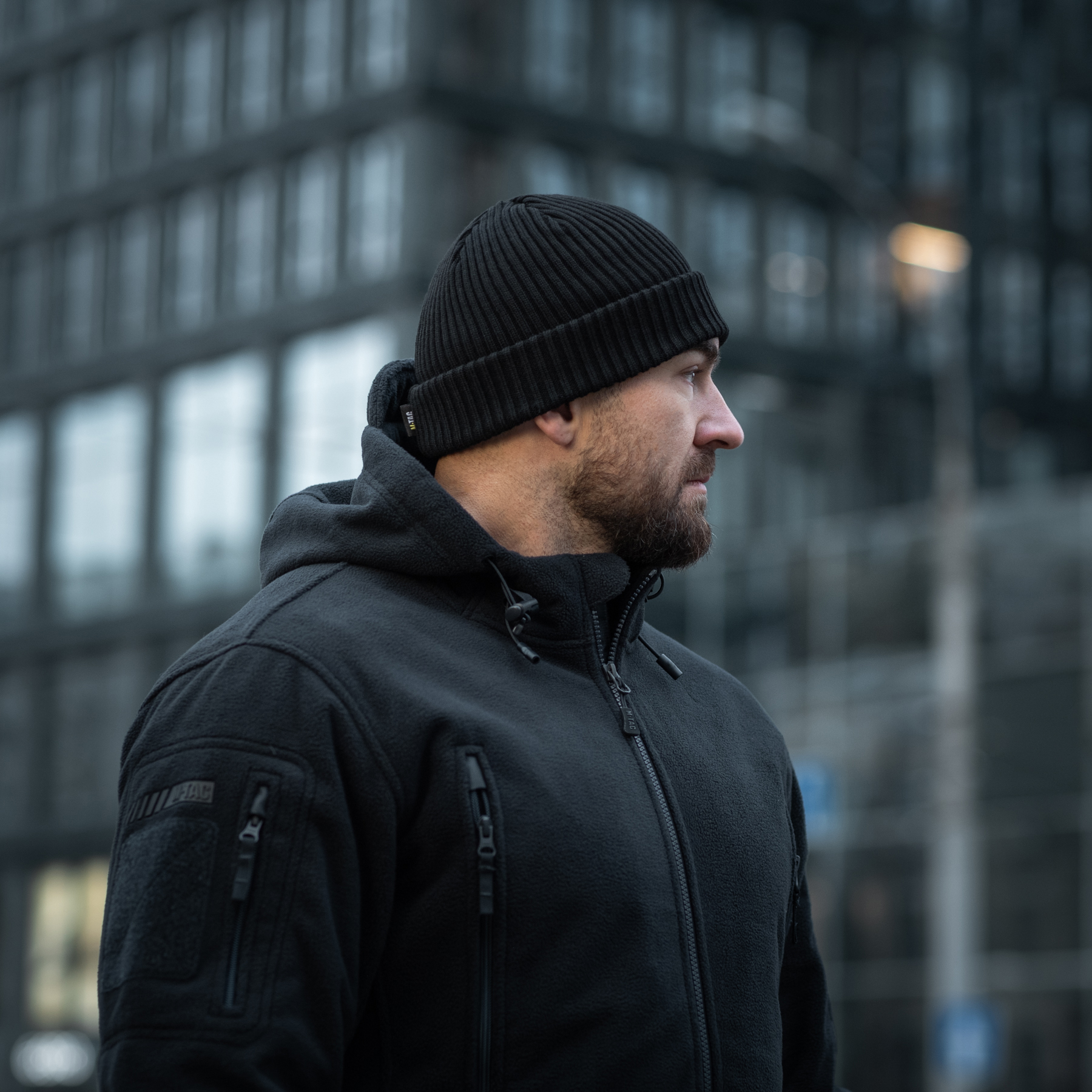 M-Tac шапка вязаная 100% акрил Black — 11