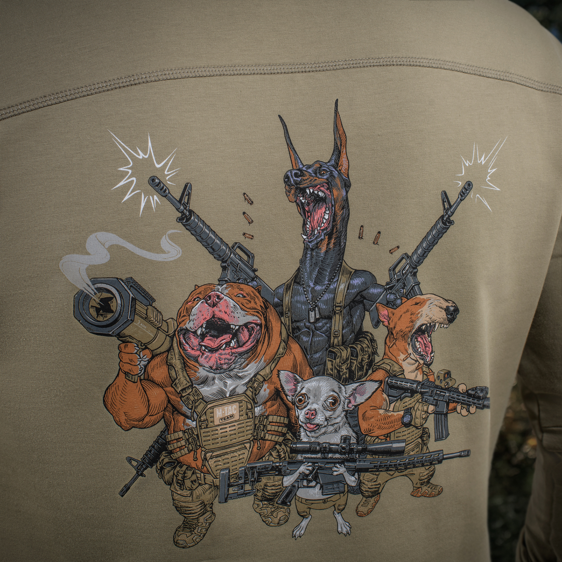 M-Tac кофта Hoodie Rex Team Tan — 17