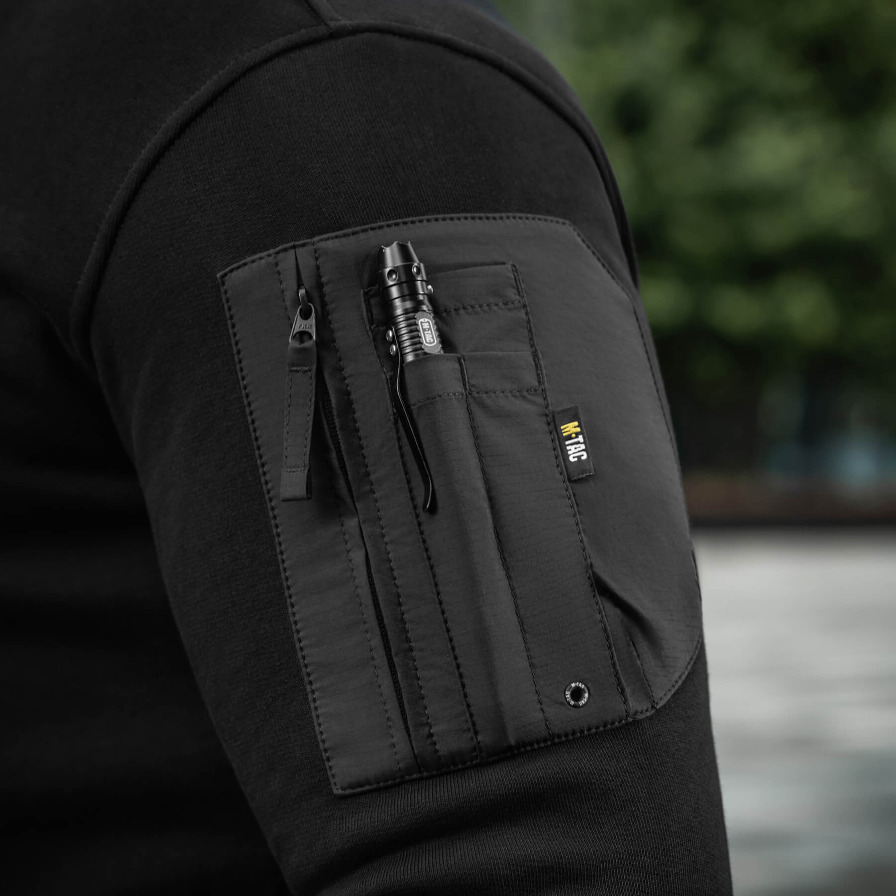 M-Tac свитшот Nylon Pocket Cotton Hard Black — 15