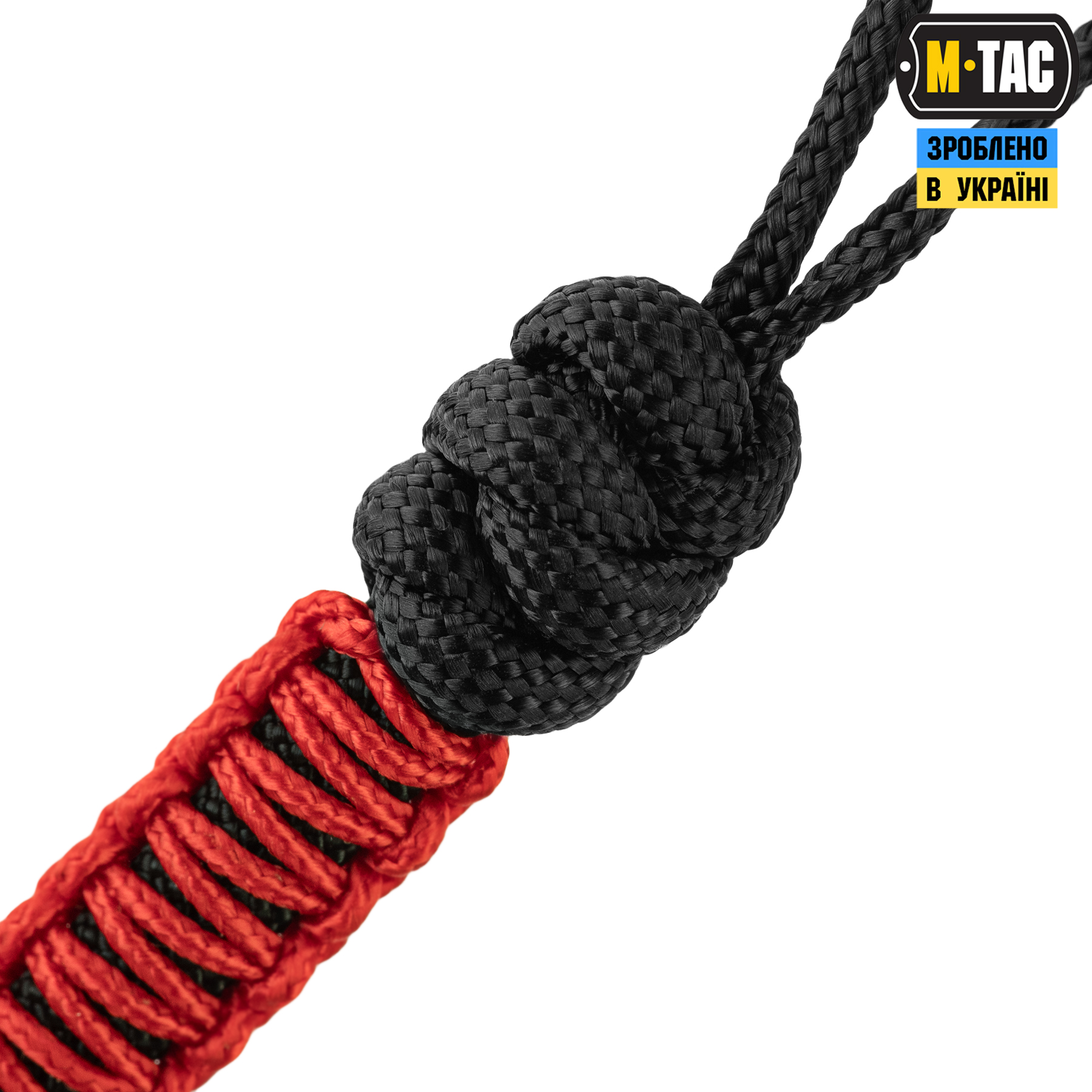 M-Tac темляк Scandinavian Silver Black&Red — 5
