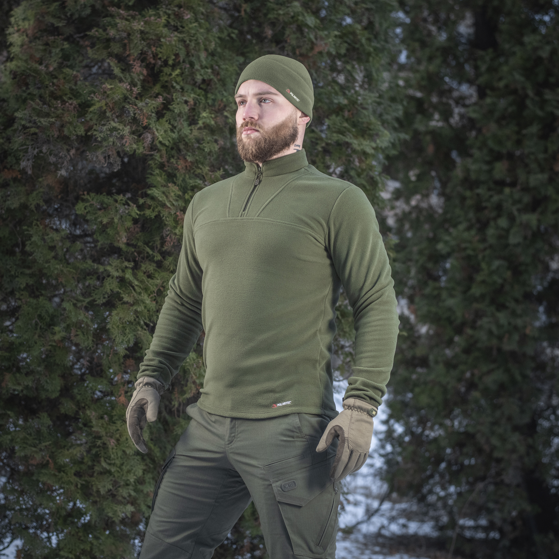 M-Tac кофта Delta Polartec Army Olive — 8