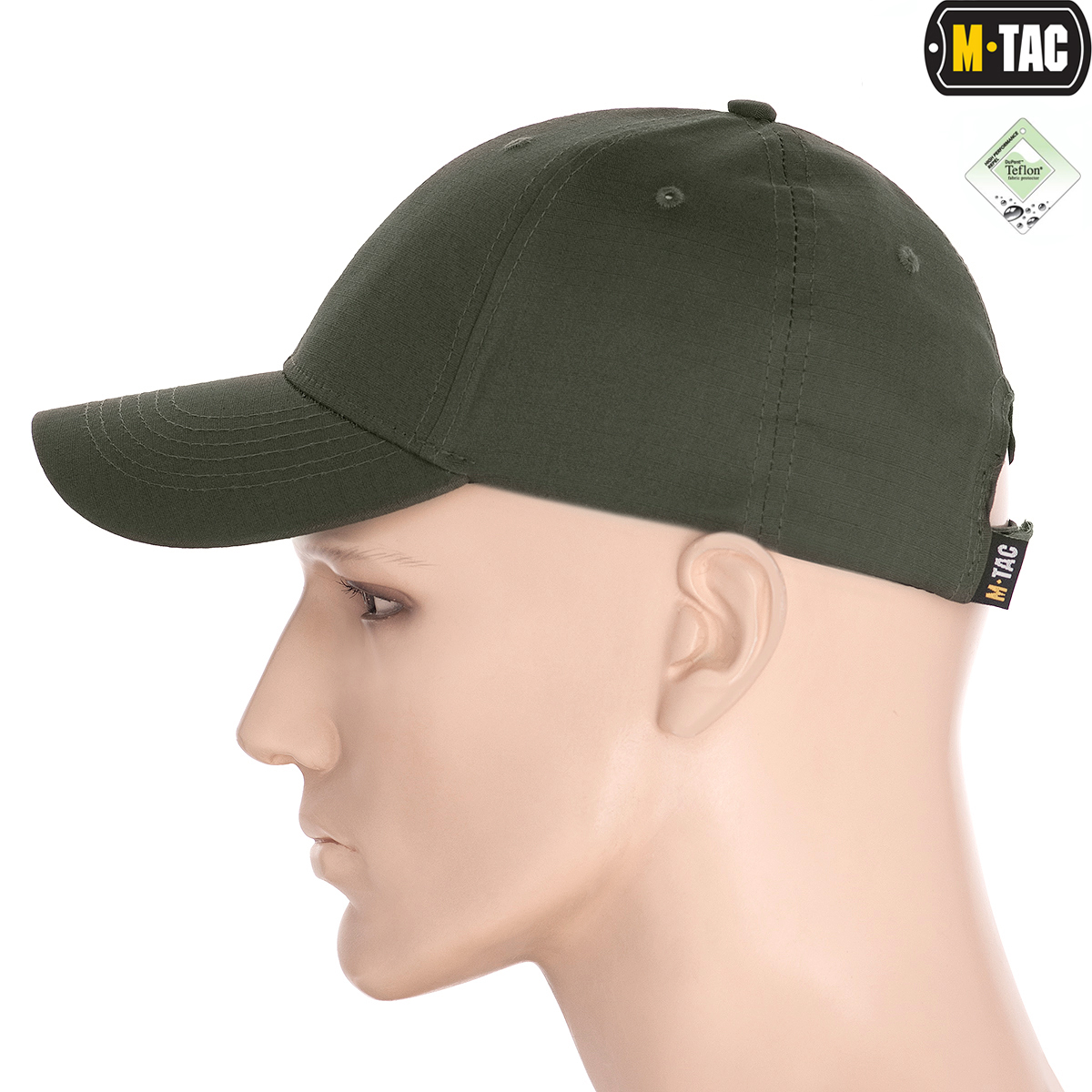 M-Tac бейсболка Flex рип-стоп Army Olive — 4