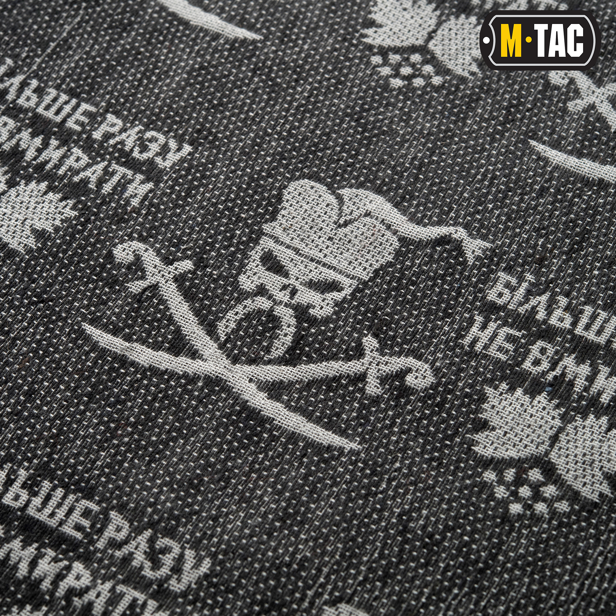 M-Tac шарф шемаг Більше разу не вмирати Grey/Black — 3