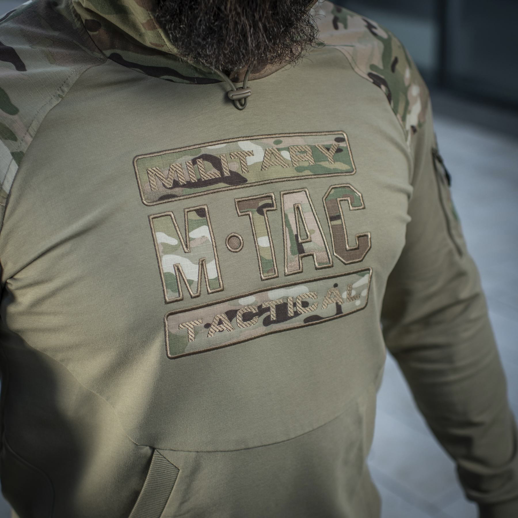 M-Tac кофта Hoodie Combat Multicam/Tan — 17