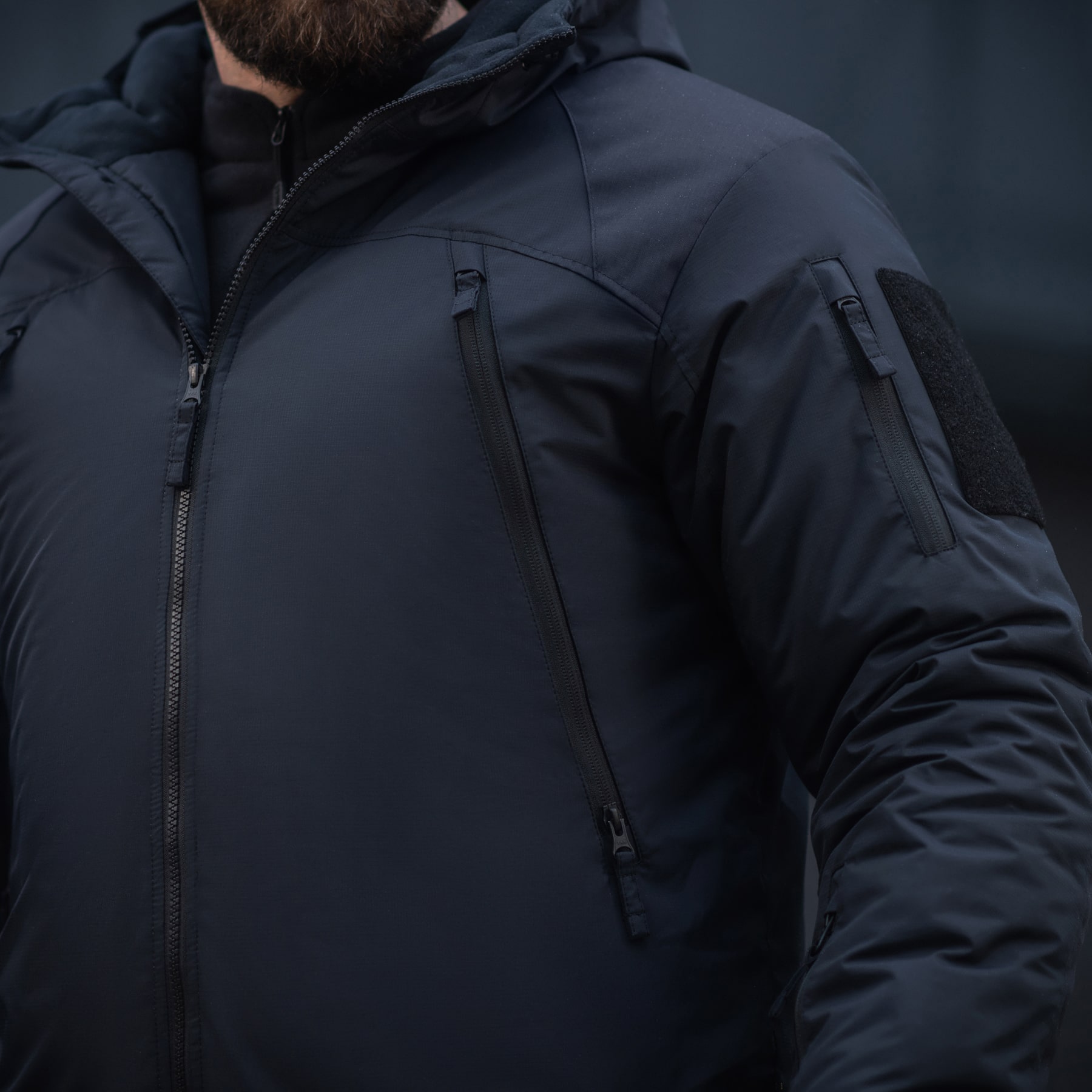 M-Tac куртка зимняя Alpha Gen.III Pro Primaloft Dark Navy Blue — 16