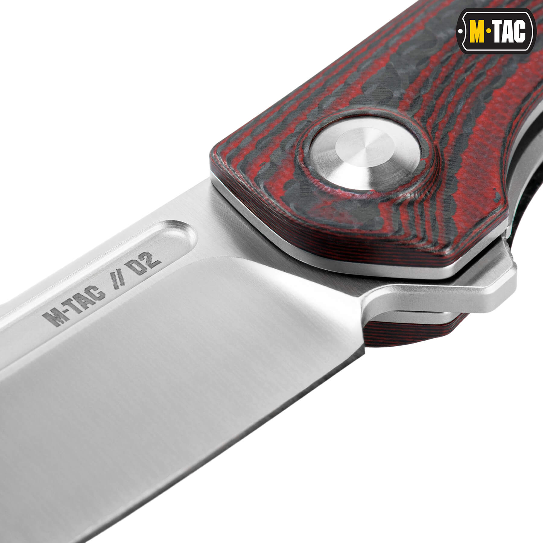 M-Tac нож складной Type 19 Carbon/Red — 8