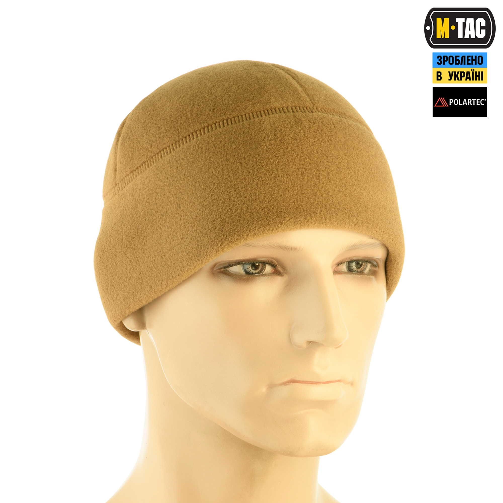 M-Tac шапка Watch Cap флис Polartec Coyote — 4