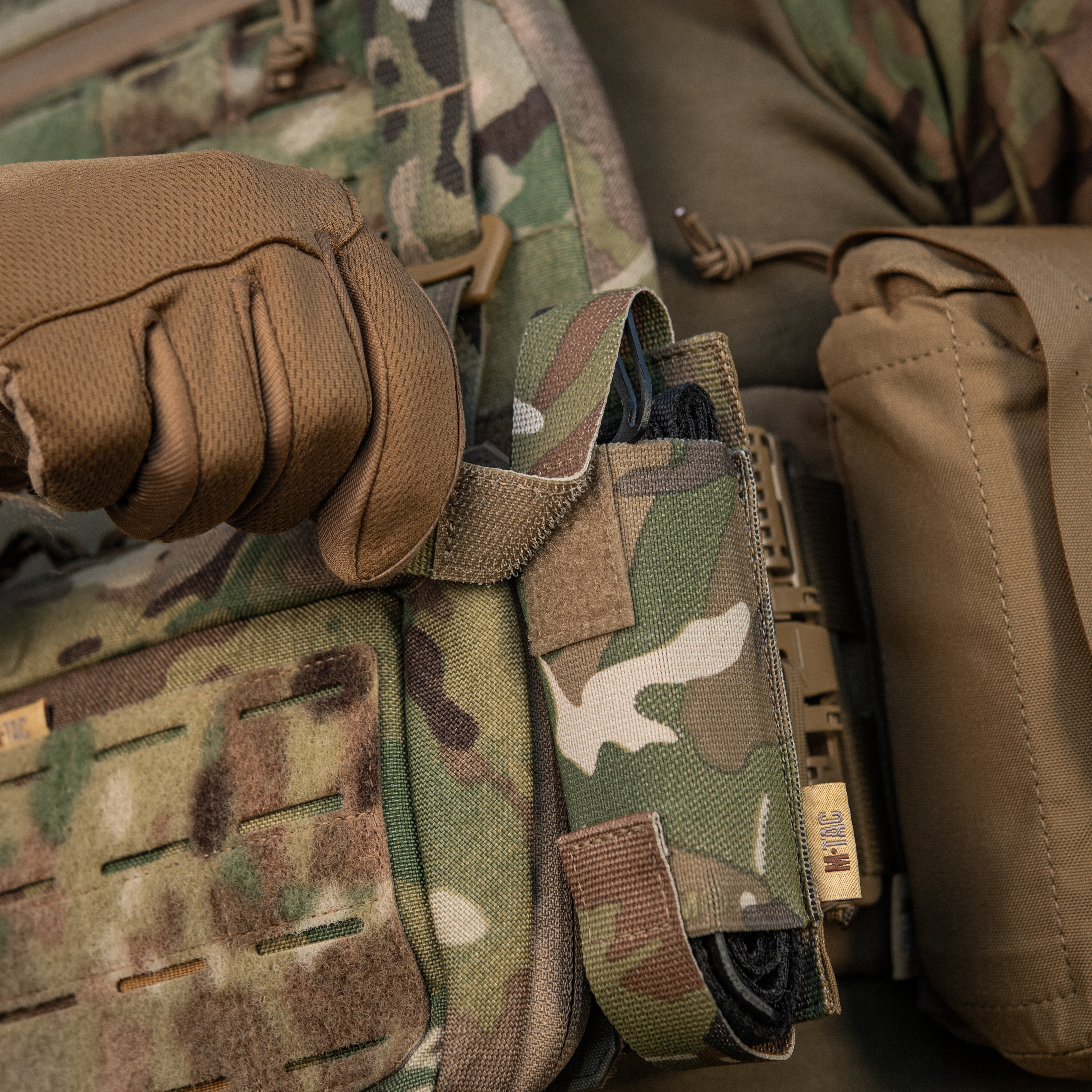 M-Tac подсумок для турникета эластичный на липучке Gen.II Multicam — 13