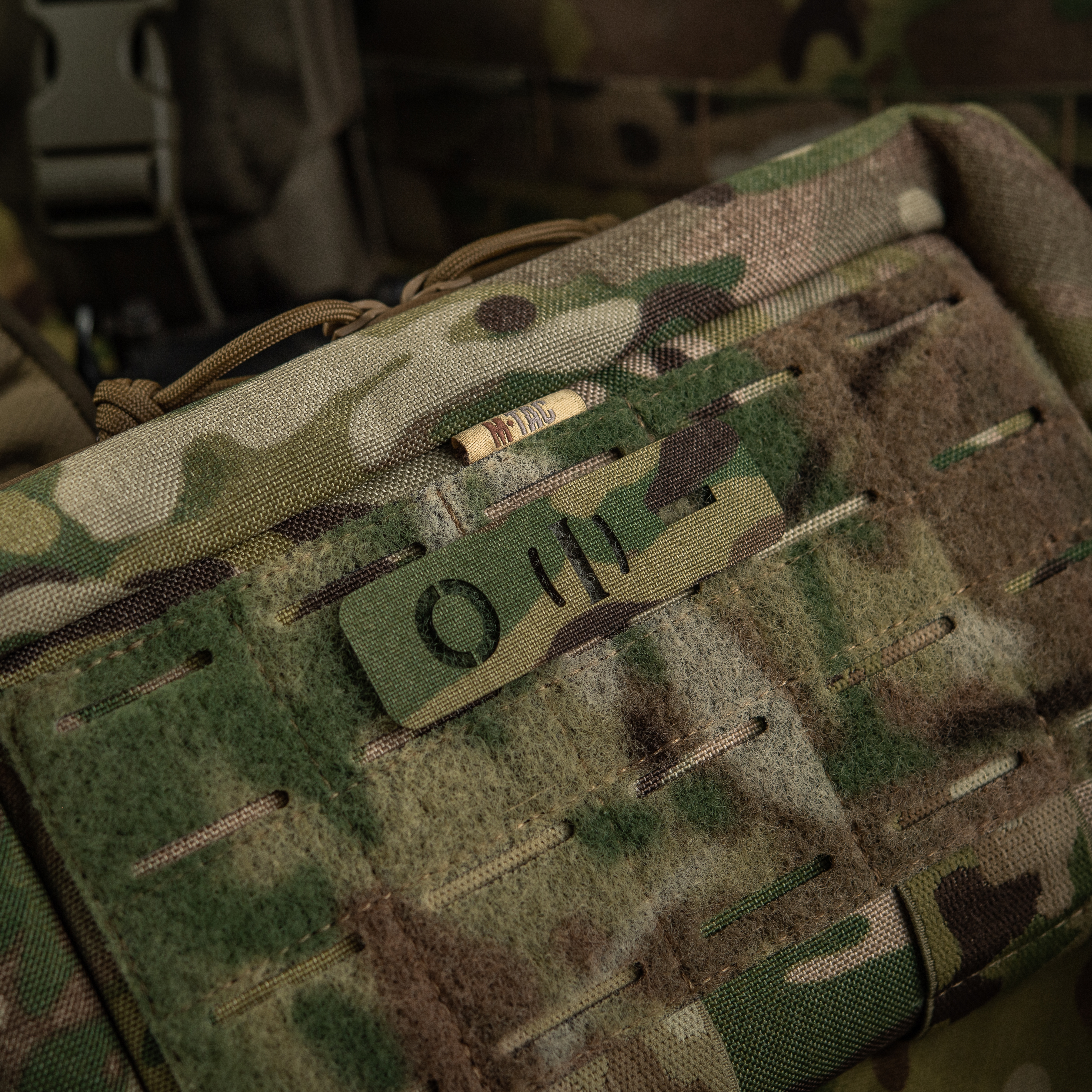 M-Tac нашивка группа крови O (I) - сквозная Laser Cut 25х80 Multicam — 5
