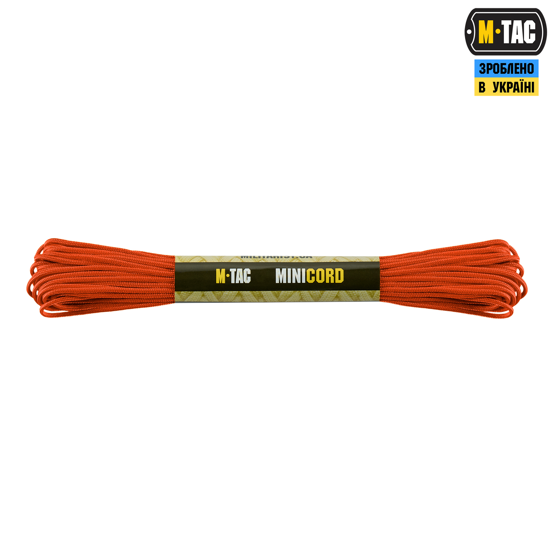 M-Tac паракорд Minicord 15m Safety Orange — 2