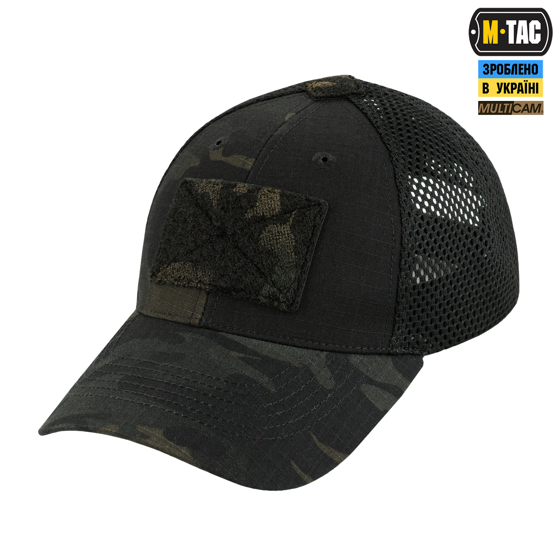 M-Tac бейсболка Elite тактическая с сеткой NYCO Extreme Multicam Black — 5