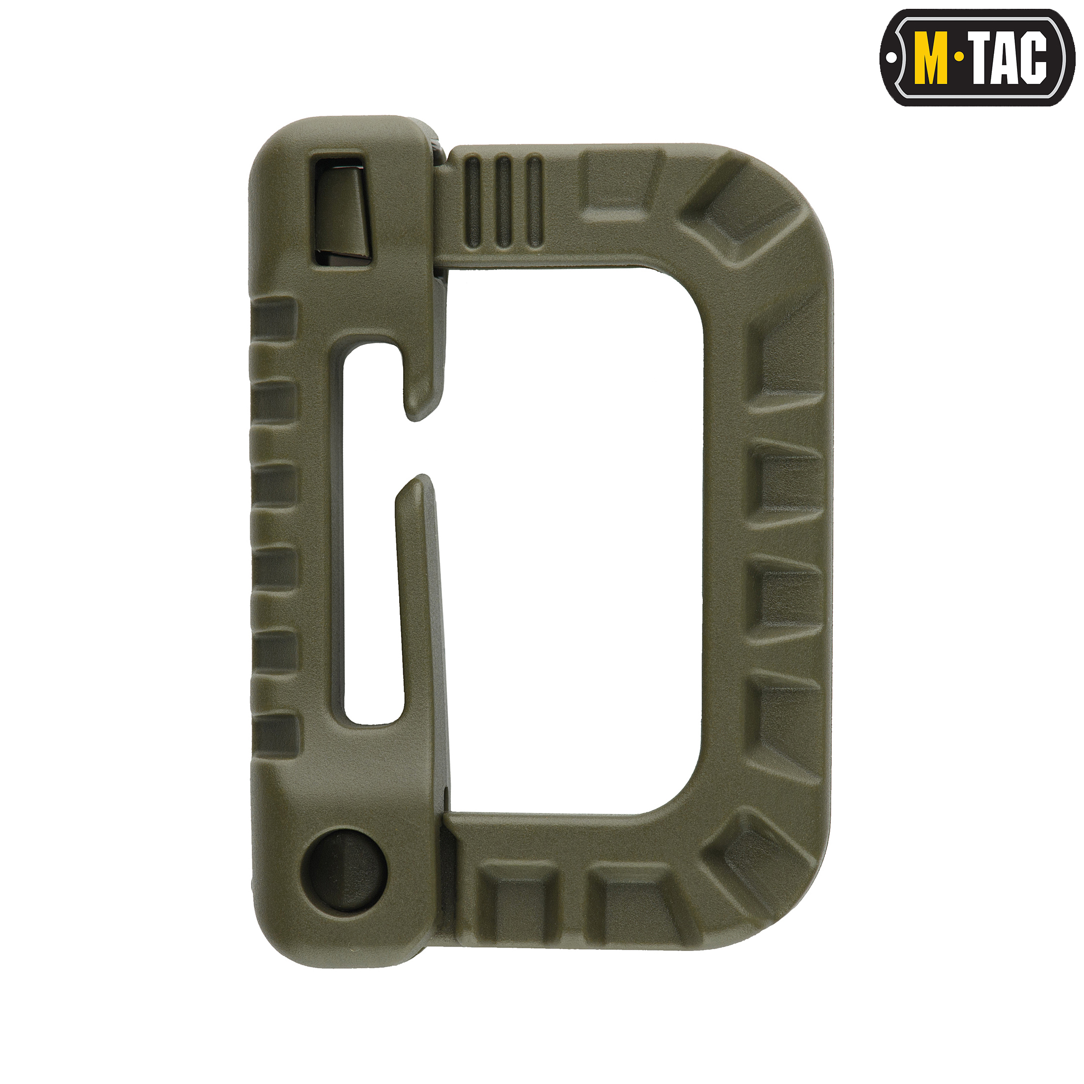 Карабин пластиковый Grimloc OD Green — 5