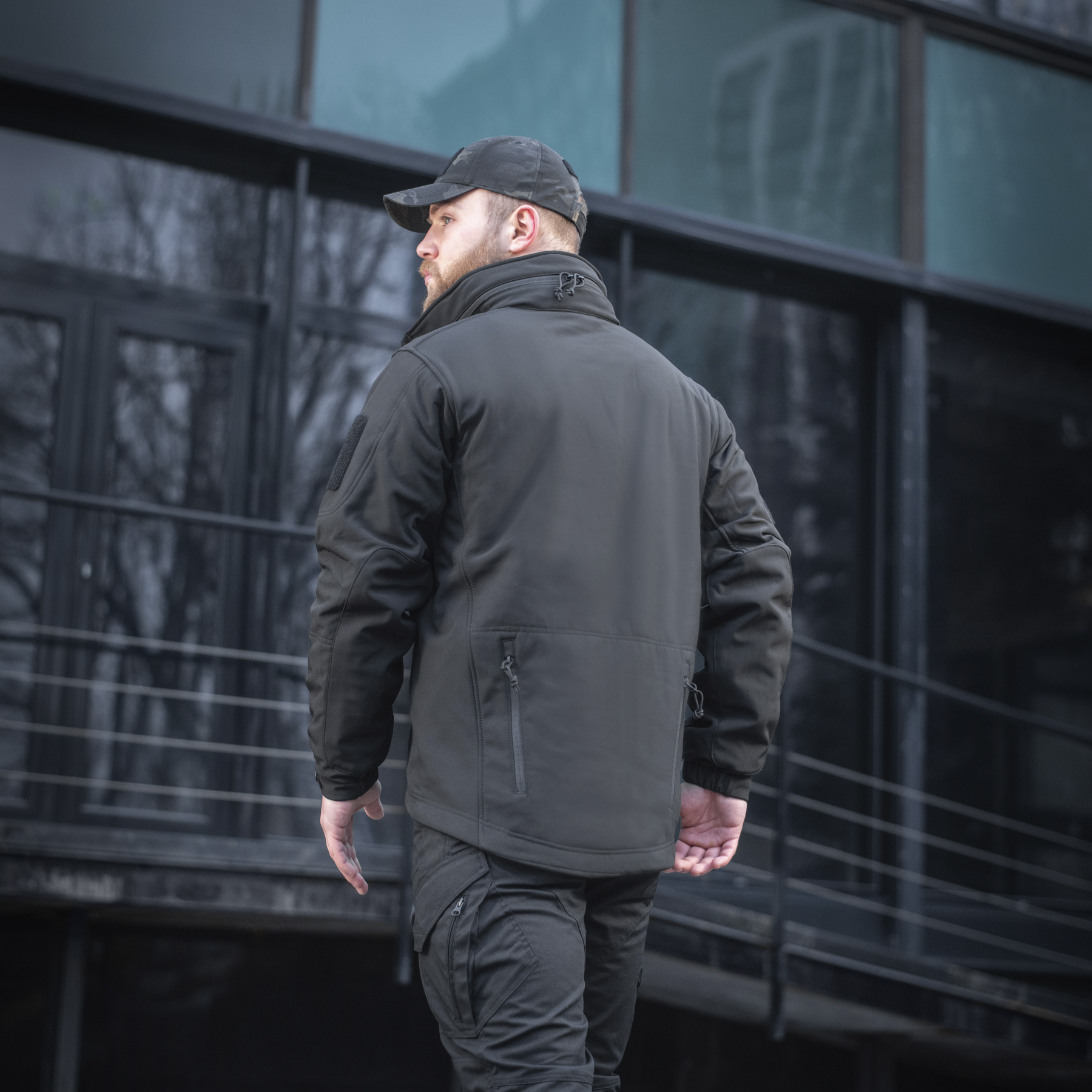 M-Tac куртка Soft Shell с подстежкой Black — 14