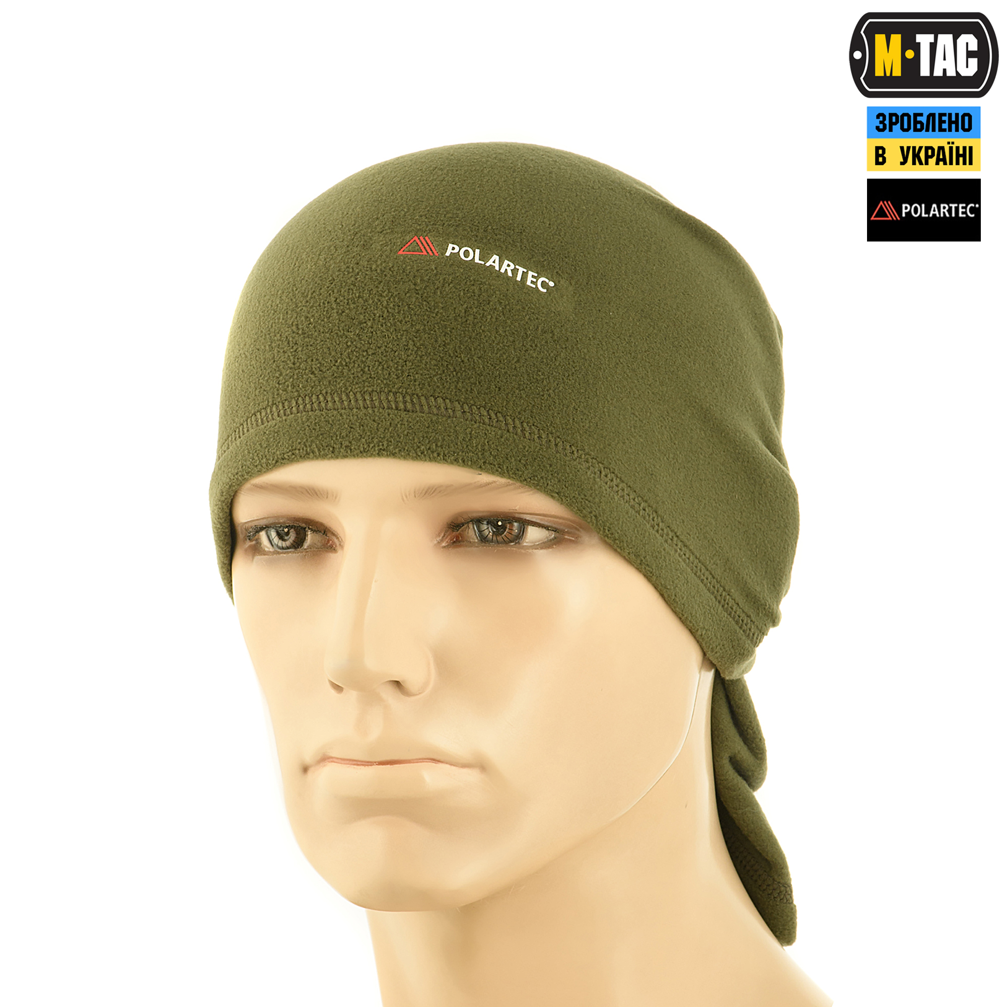 M-Tac шарф-труба длинный Polartec Army Olive — 6
