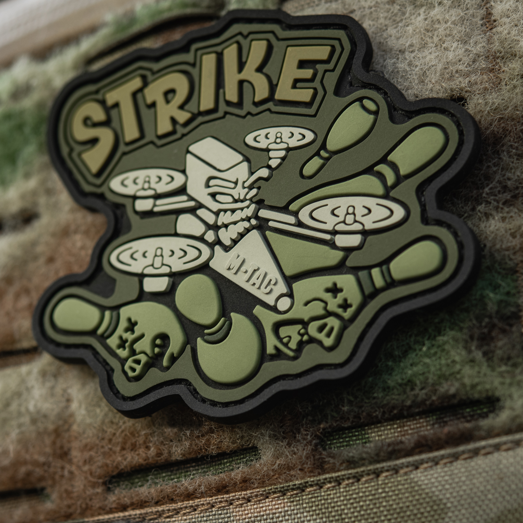 M-Tac нашивка Strike (PVC) — 9