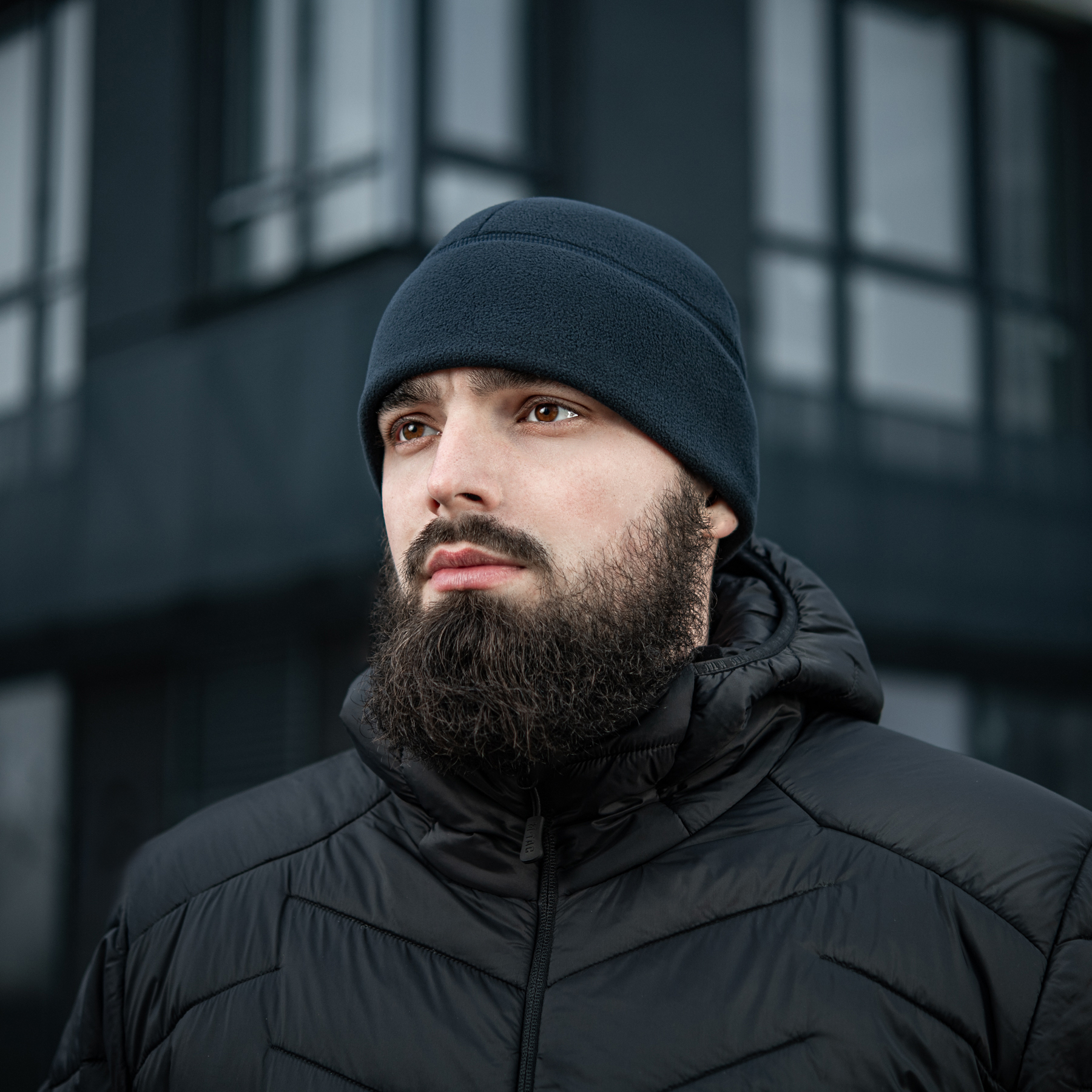 M-Tac шапка Watch Cap Elite флис (320г/м2) with Slimtex Dark Navy Blue — 10
