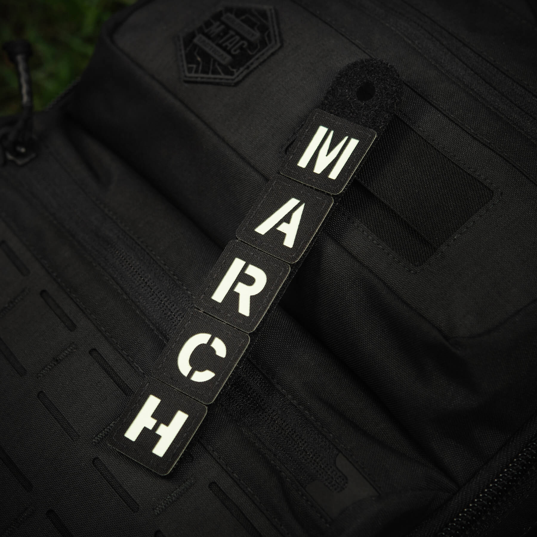 M-Tac нашивка MARCH Black/GID — 9