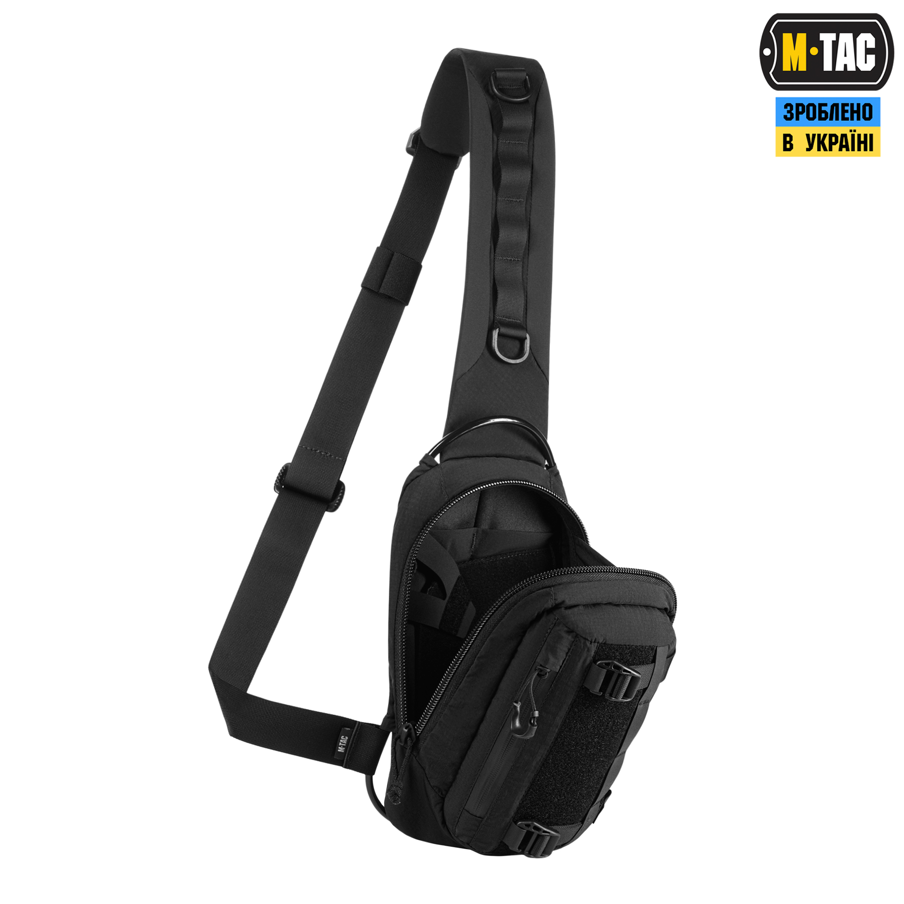 M-Tac сумка Sling Civilian Lite-NR Black — 3