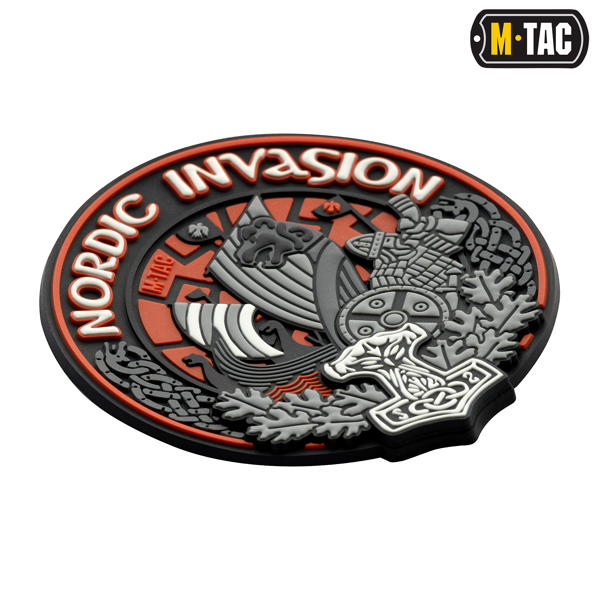 M-Tac нашивка Nordic Invasion 3D PVC — 3