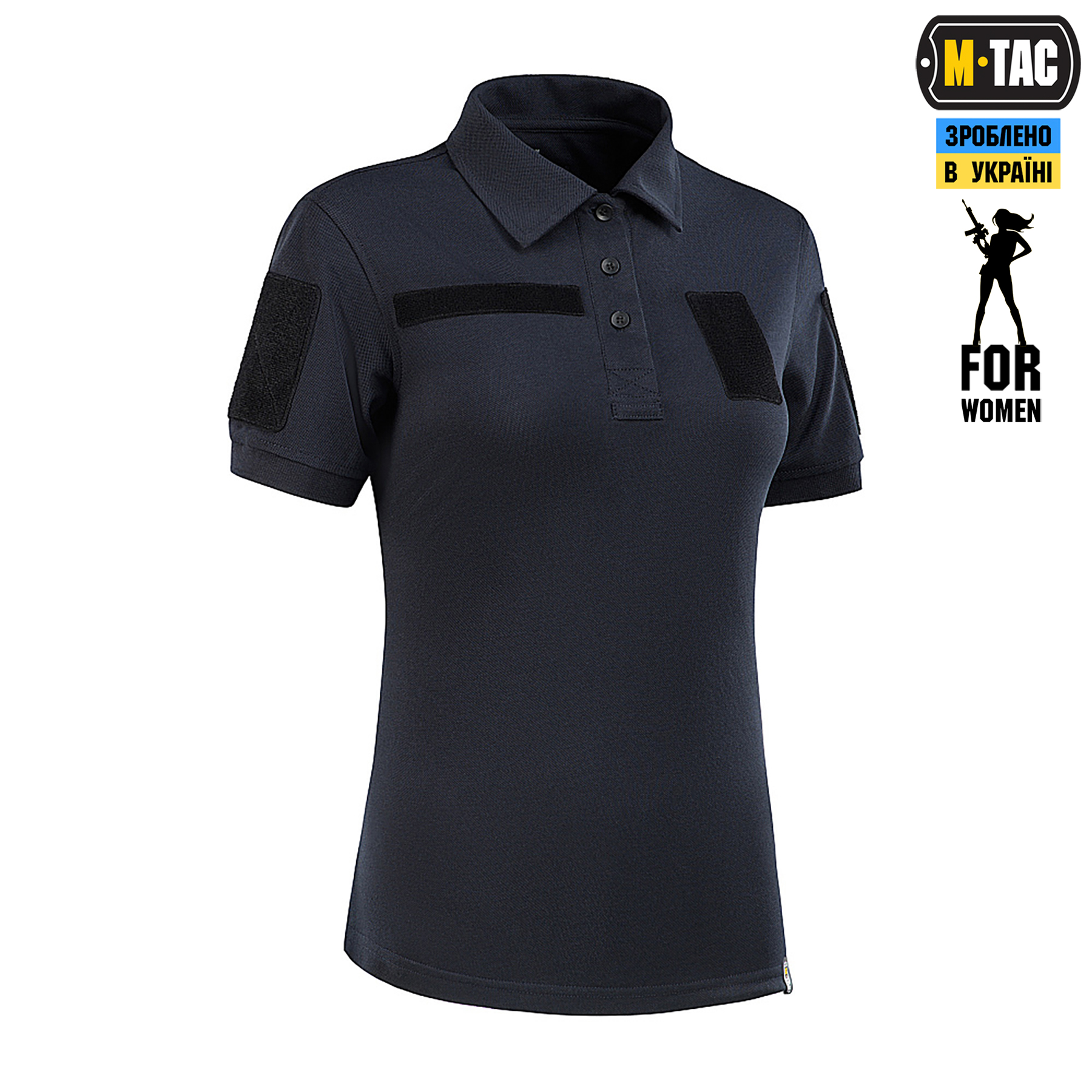 M-Tac поло тактическое 65/35 Lady Dark Navy Blue — 4