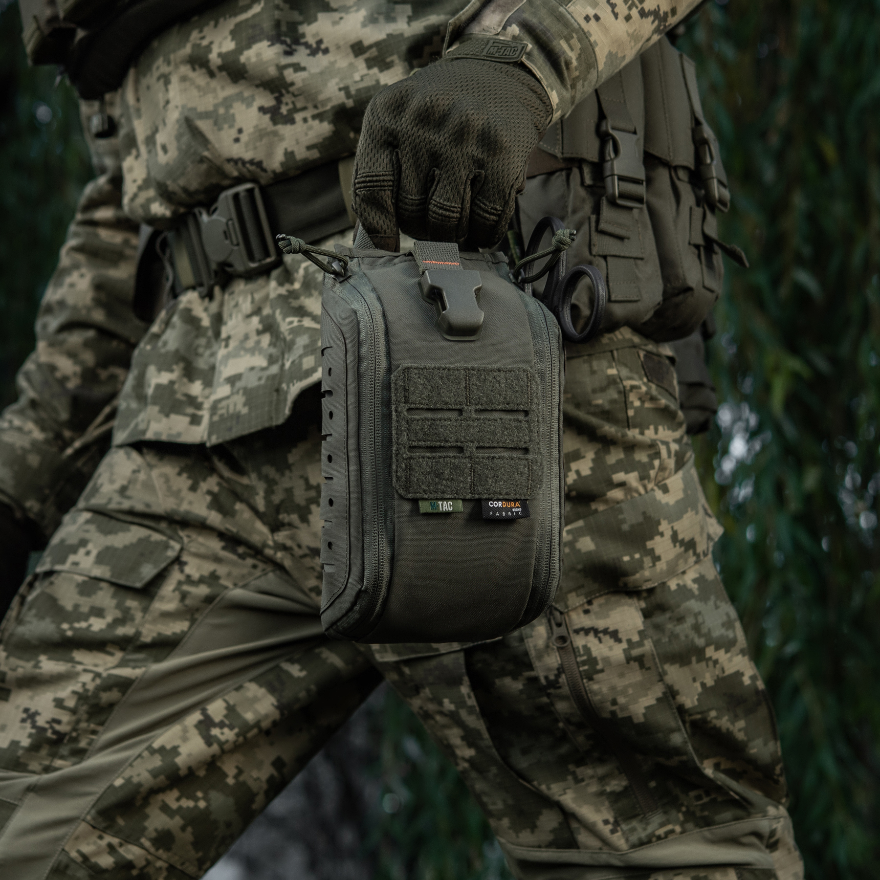 M-Tac подсумок медицинский Elite Rip Off Gen.II Ranger Green — 28