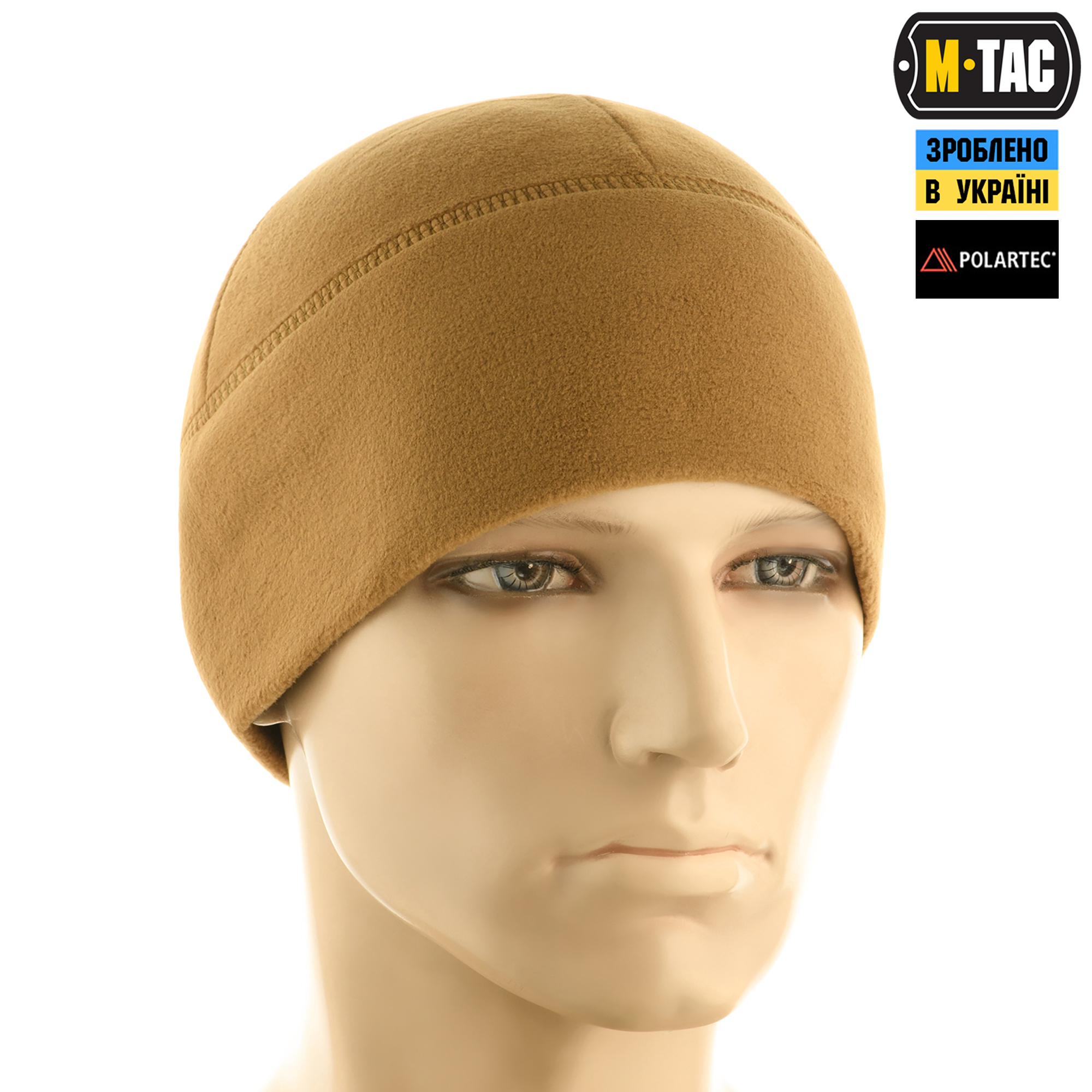 M-Tac шапка Watch Cap флис Light Polartec Gen.II Coyote — 4