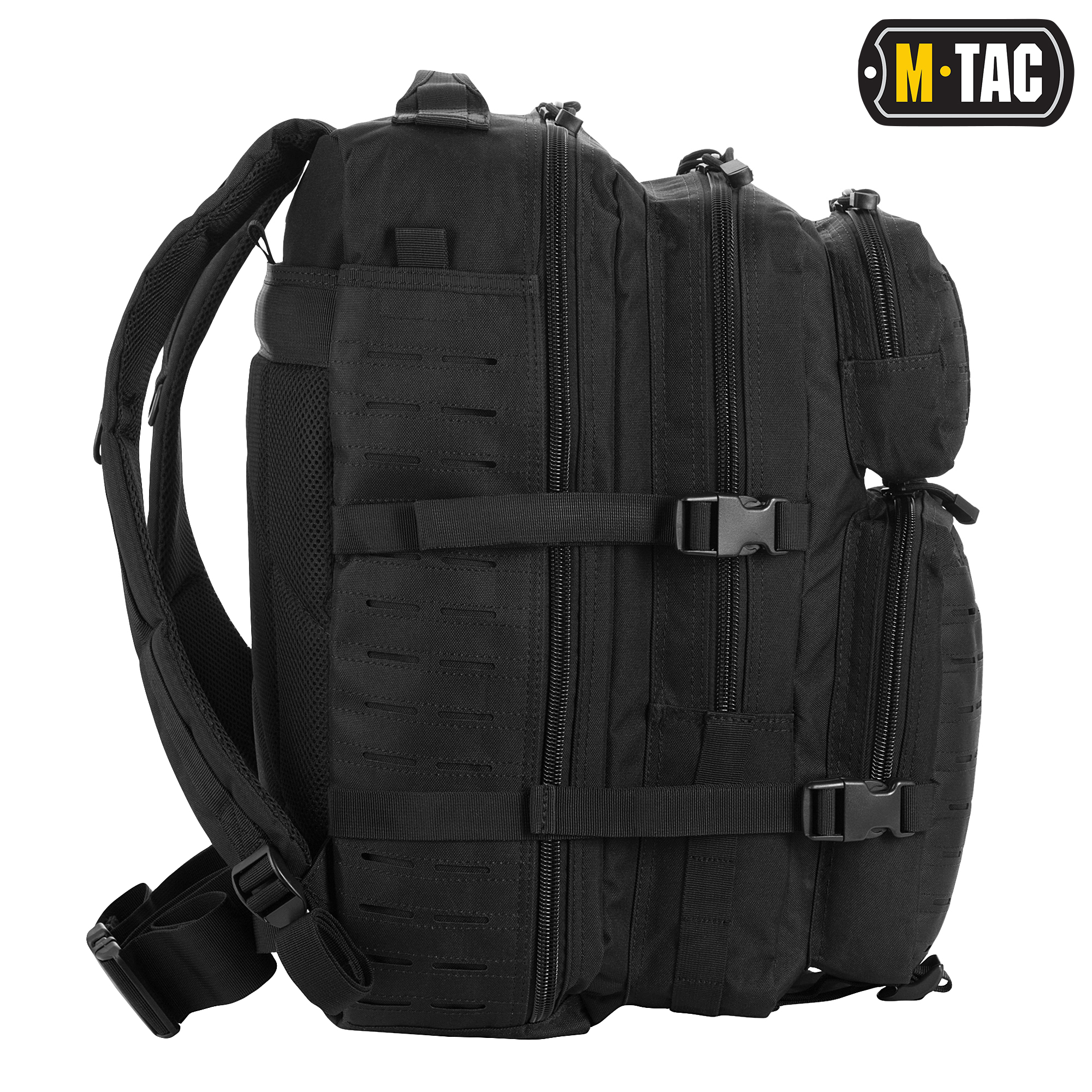 M-Tac рюкзак Large Assault Pack Laser Cut Black — 4