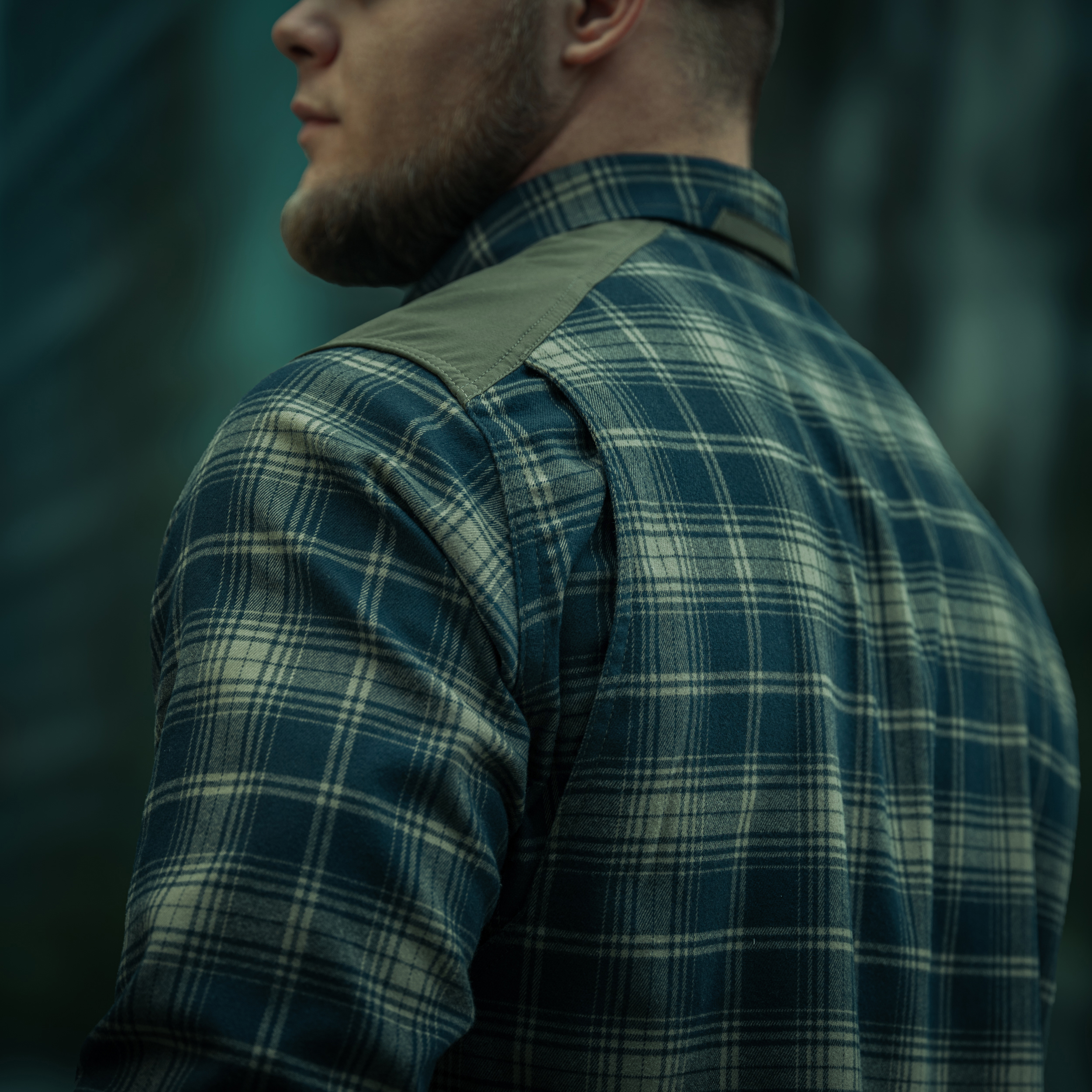 M-Tac рубашка Redneck Shirt Olive/Navy Blue — 23