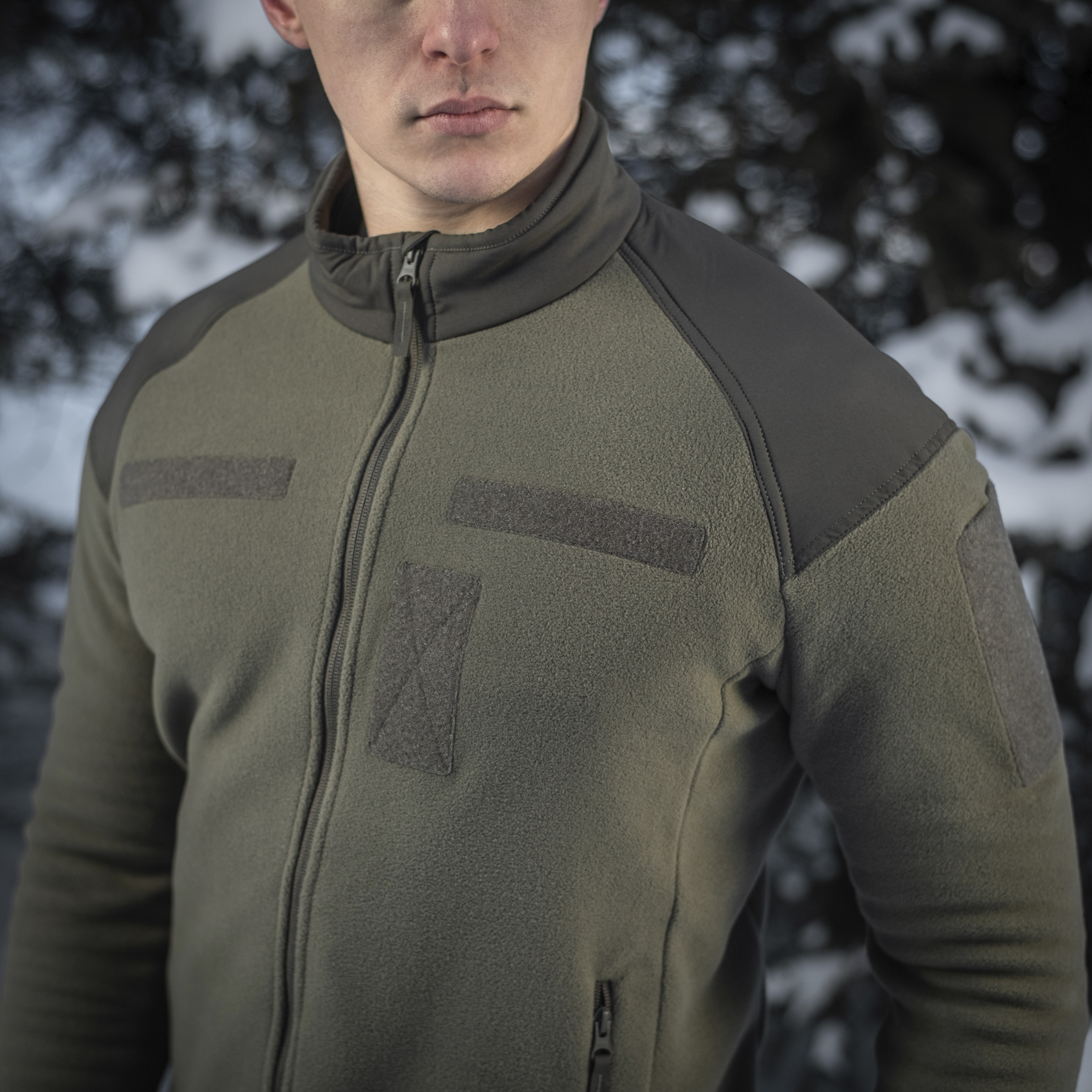 M-Tac куртка Combat Fleece Jacket Dark Olive — 17