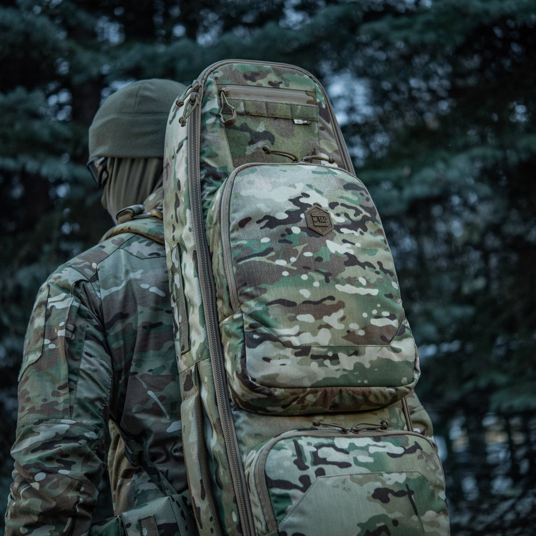M-Tac рюкзак-чехол для оружия 125 см Gen.II Elite Multicam — 11