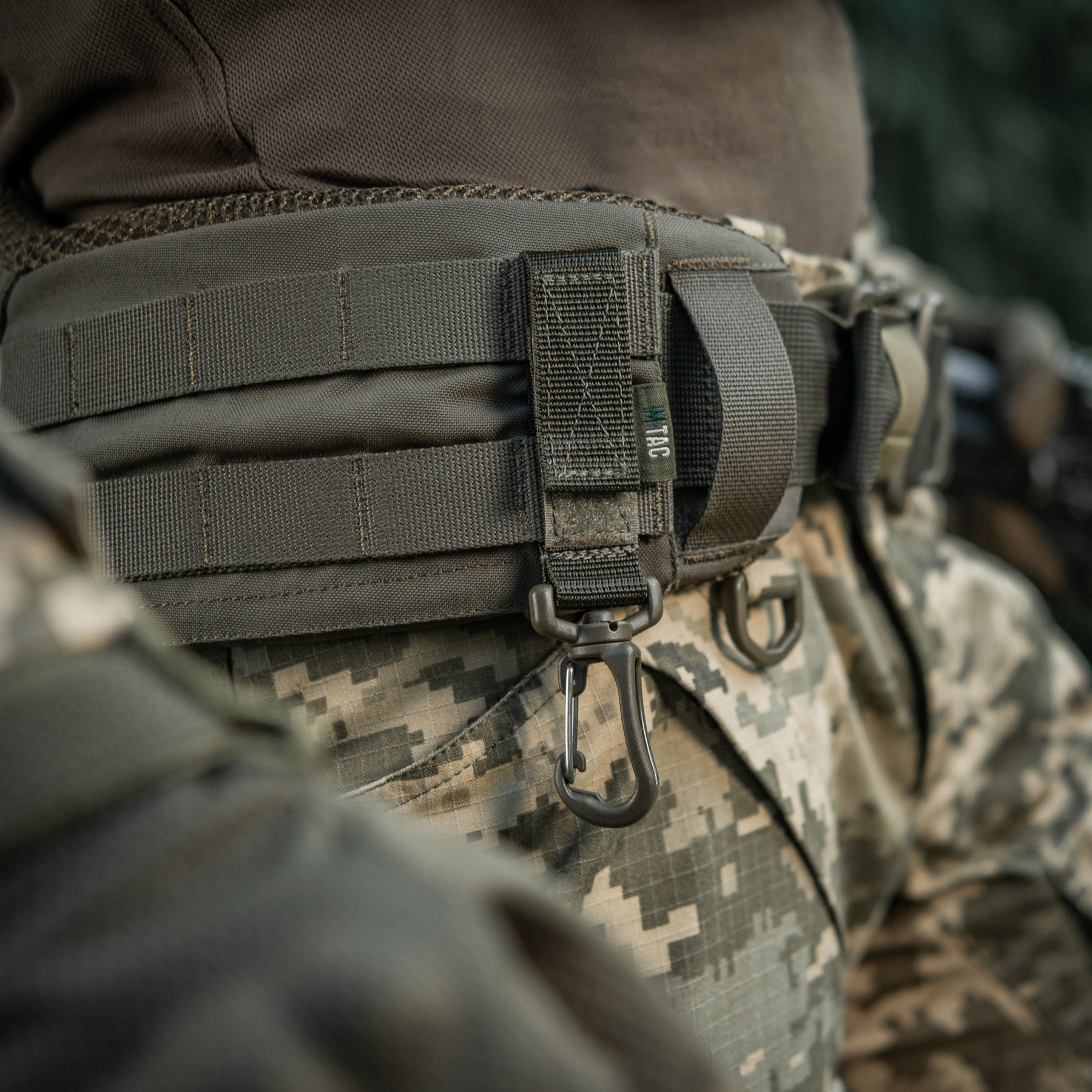 M-Tac крепление с карабином Ranger Green — 7