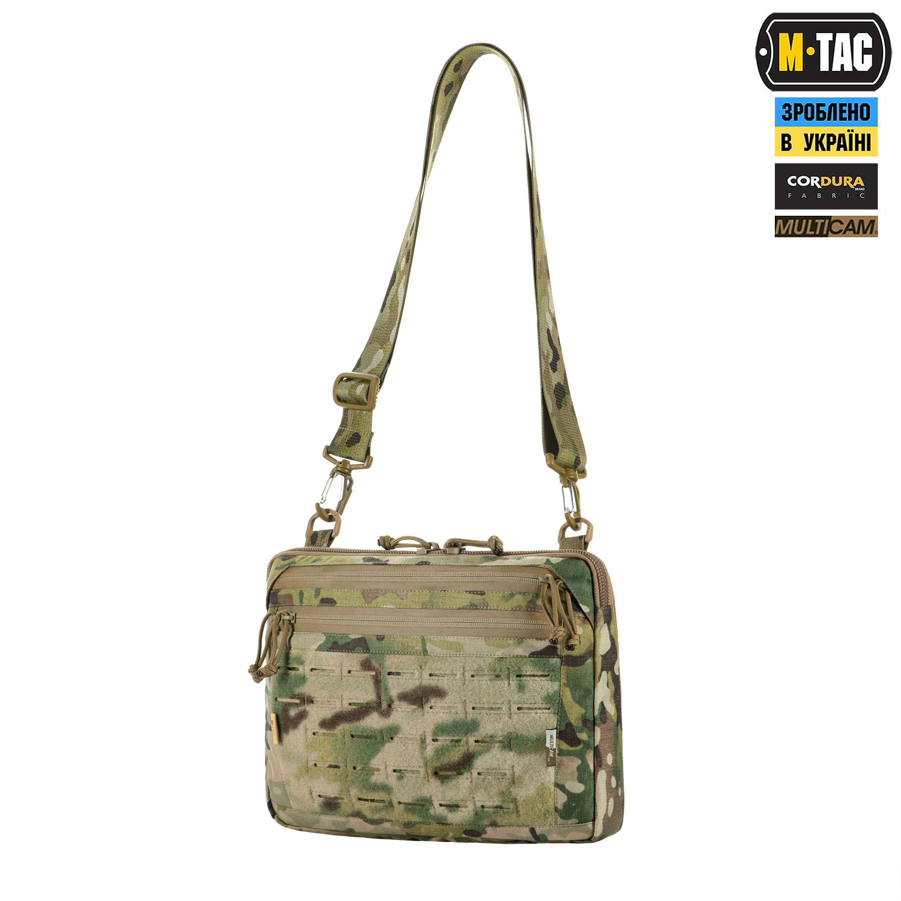M-Tac сумка Admin Bag Large Elite с липучкой Multicam — 6