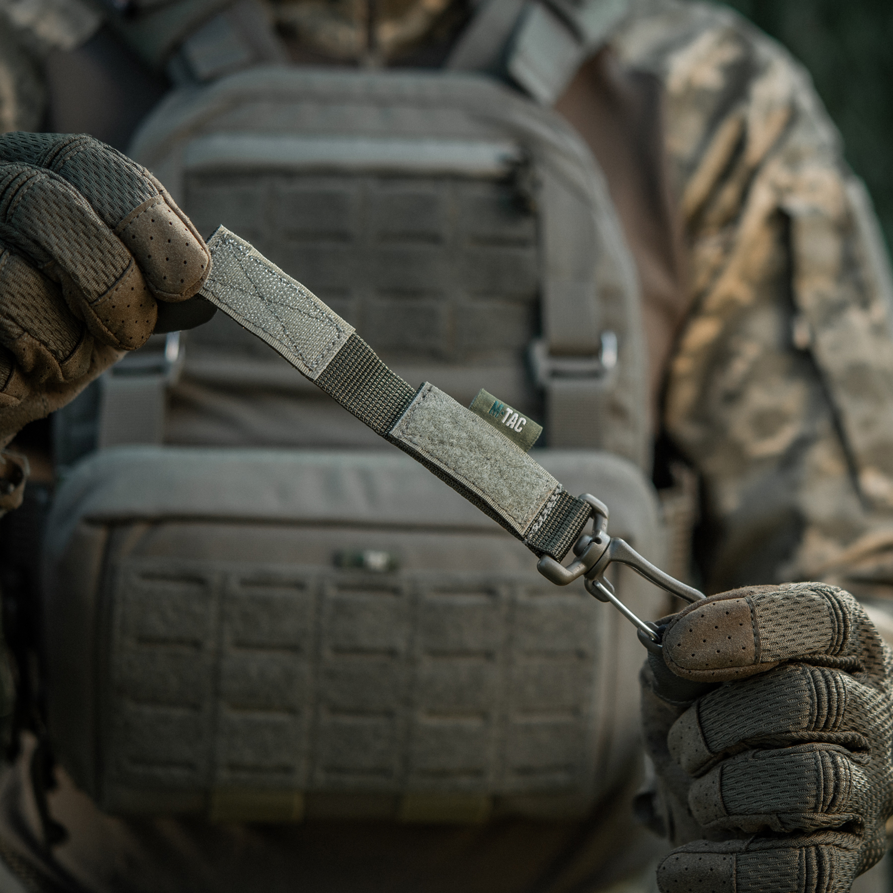 M-Tac крепление с карабином Ranger Green — 15