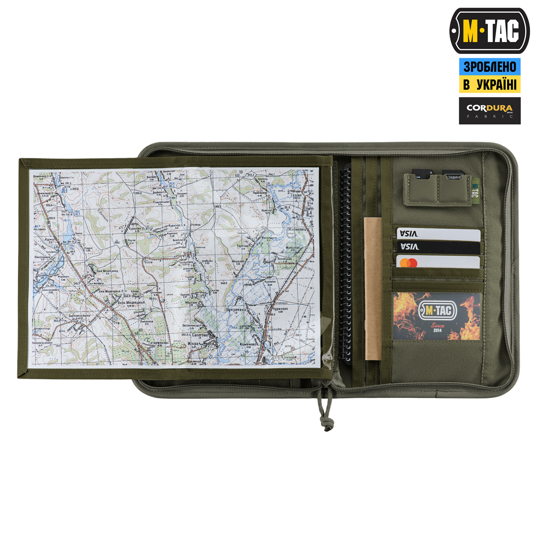 M-Tac планшет-органайзер А5 Elite Ranger Green — 10
