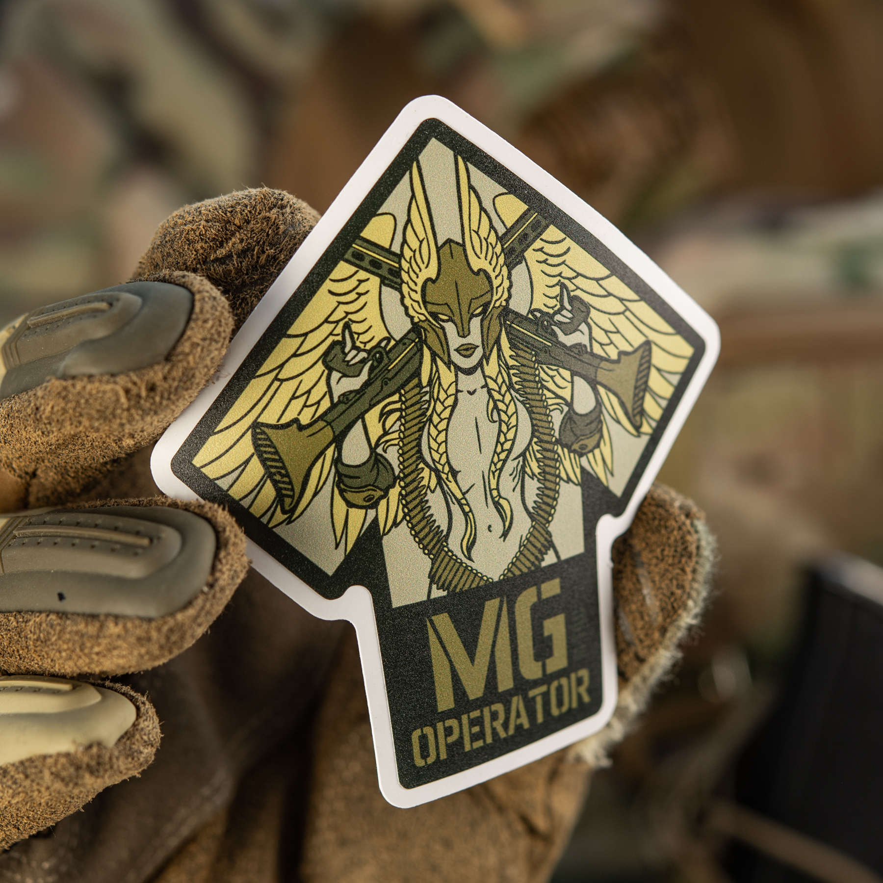 M-Tac наклейка MG Operator Ranger Green — 4