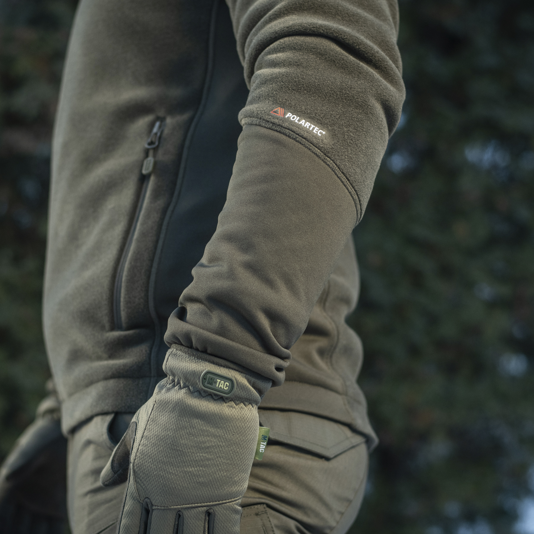 M-Tac кофта Polartec Sport Dark Olive — 24