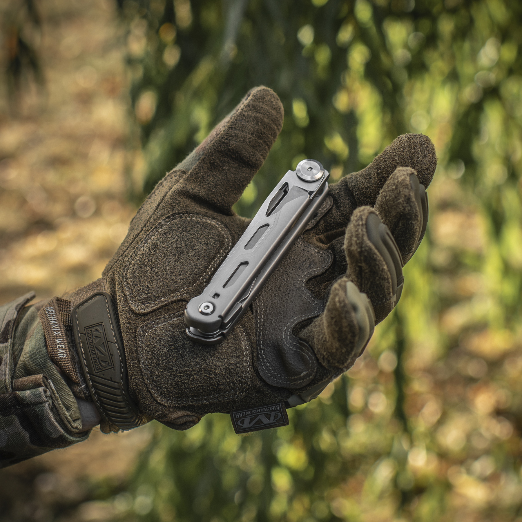 M-Tac нож складной Type 10 (5 инструментов) Steel — 12