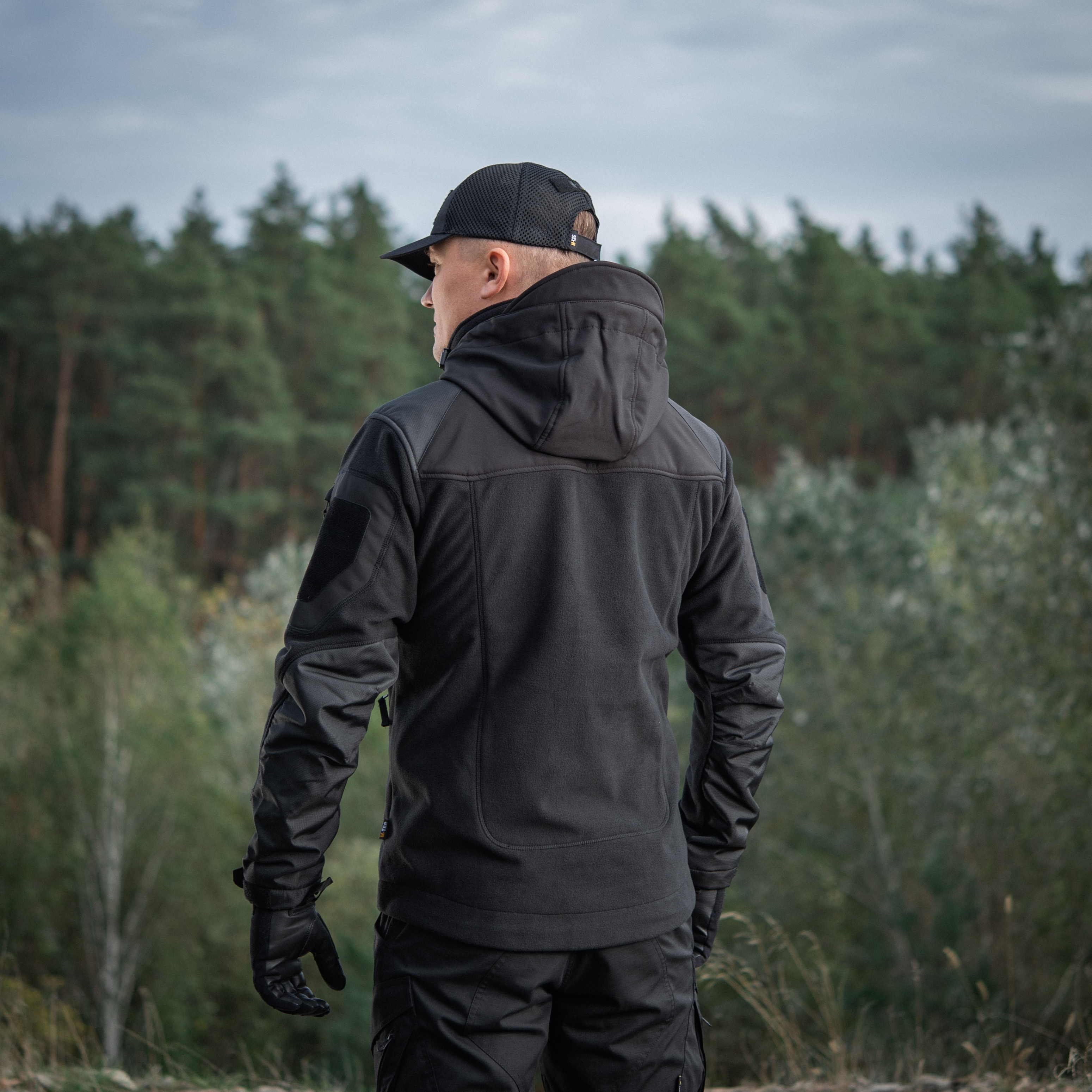 M-Tac куртка Norman Windblock Fleece Black — 11