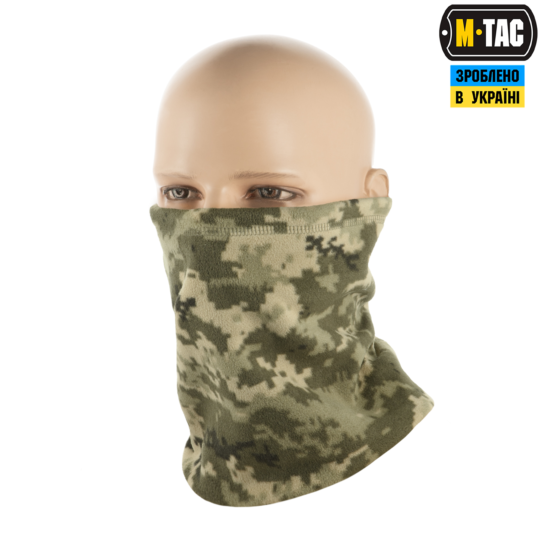 M-Tac шарф-труба Elite короткий с затяжкой флис (320г/м2) MM14 — 2
