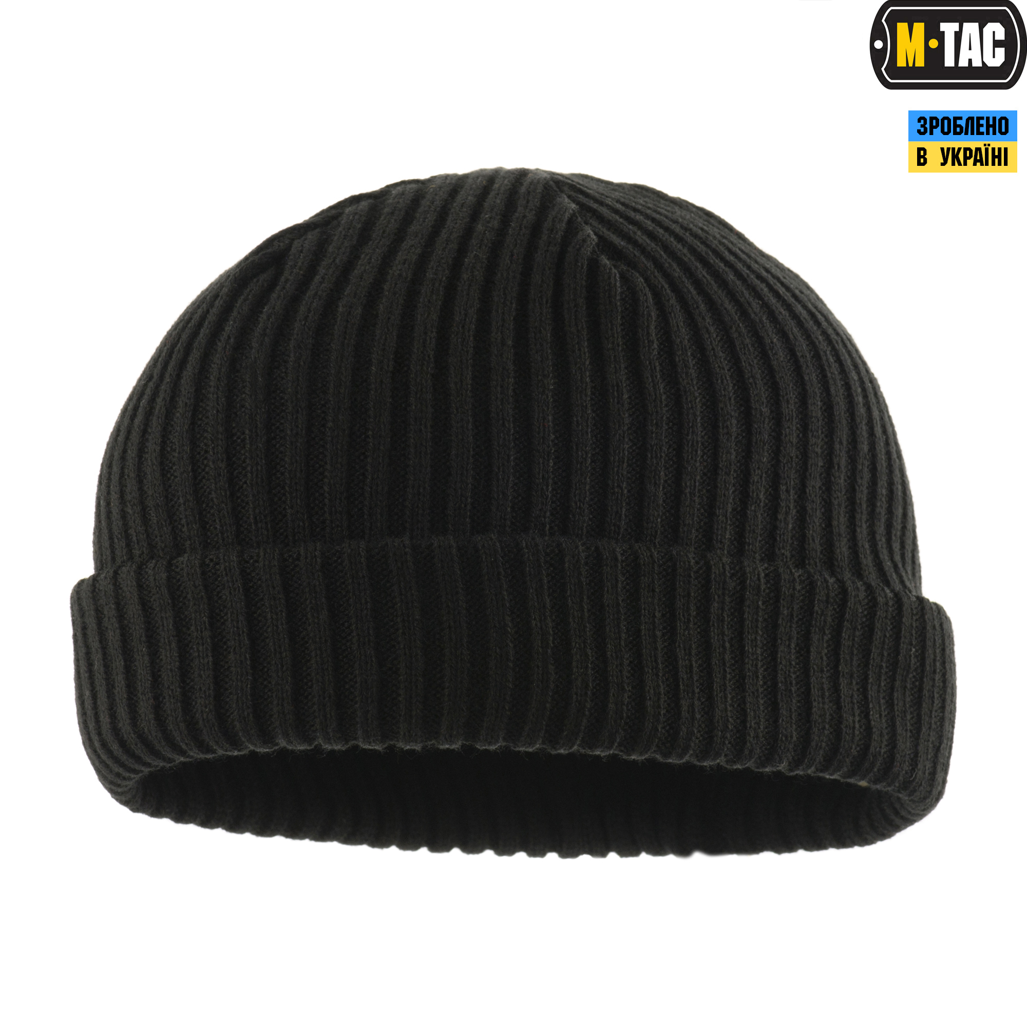 M-Tac шапка вязаная 100% акрил Black — 5