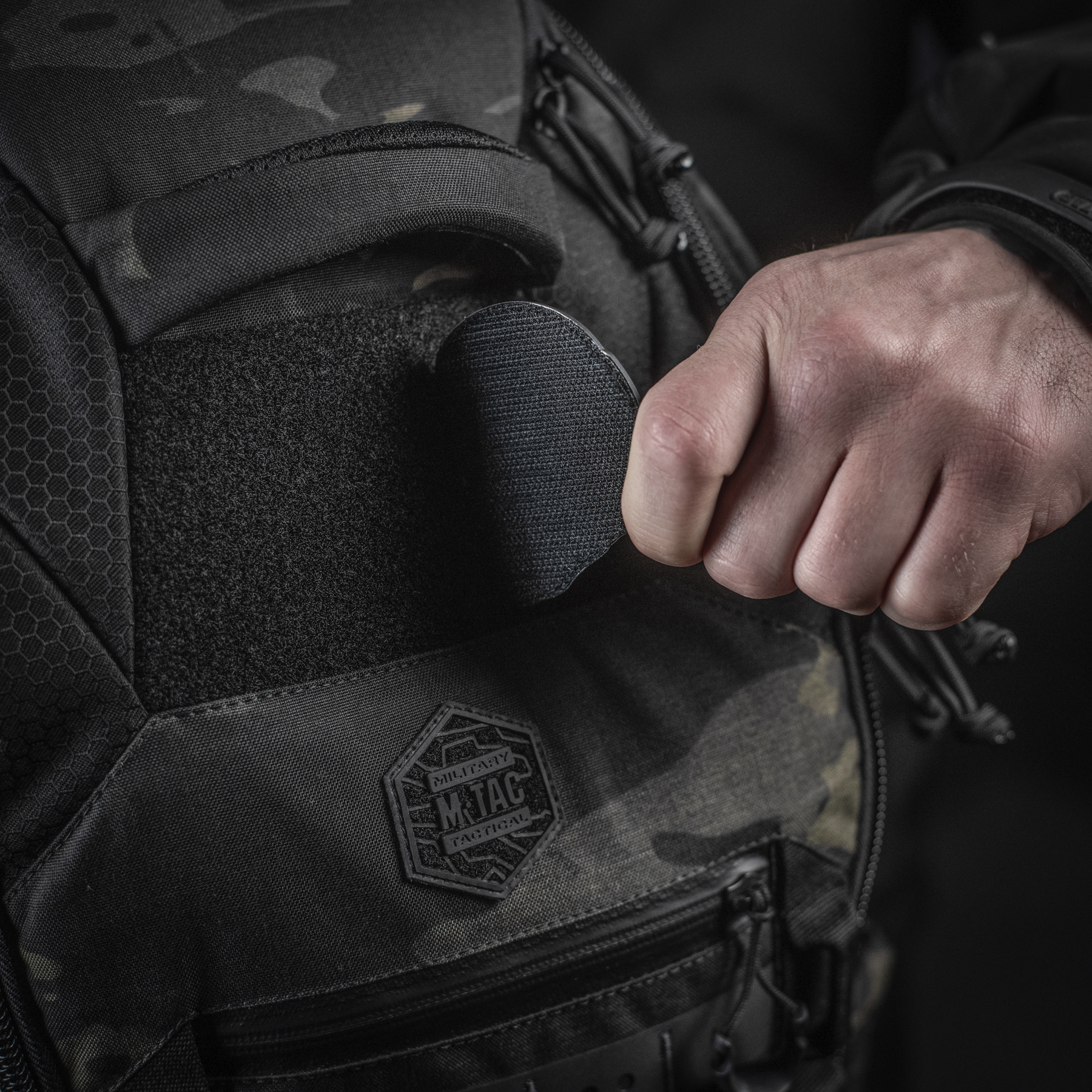 M-Tac нашивка Operator 3D PVC Black — 9