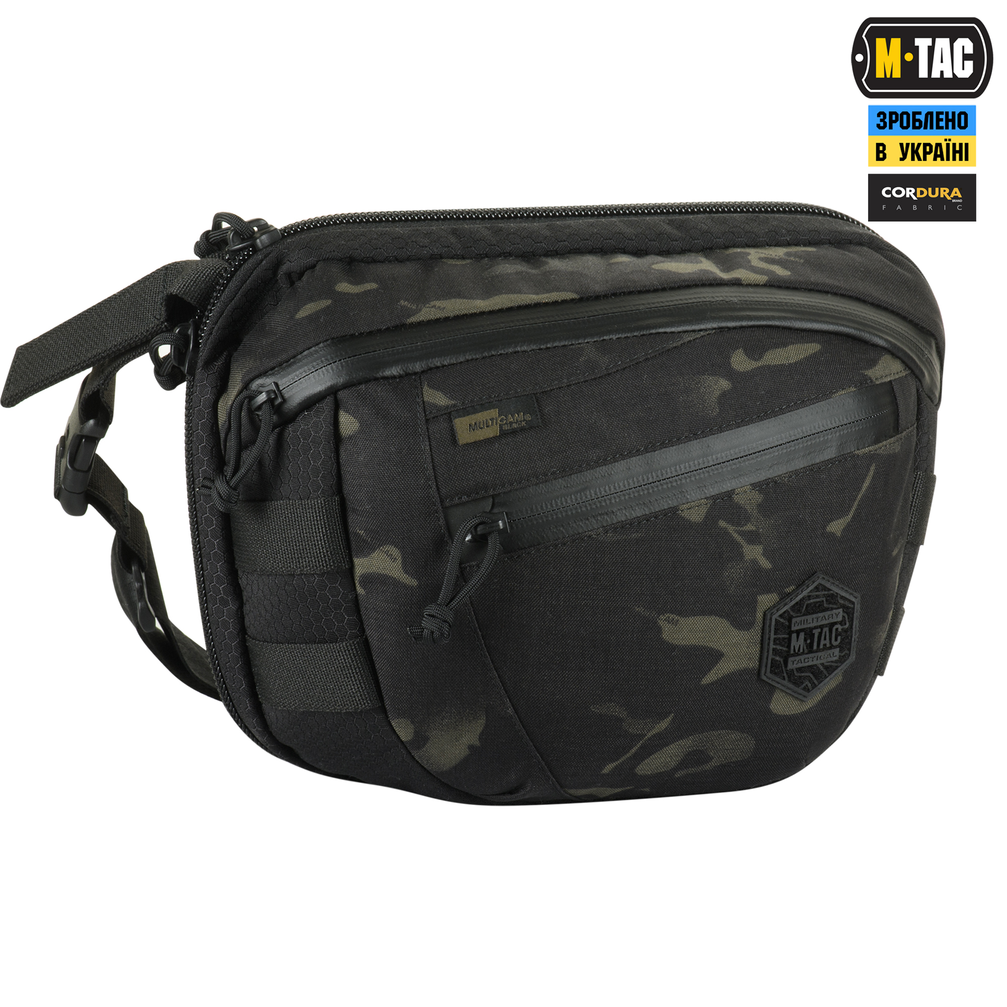M-Tac сумка Sphaera Hex Hardsling Bag Large Elite Multicam Black/Black — 4