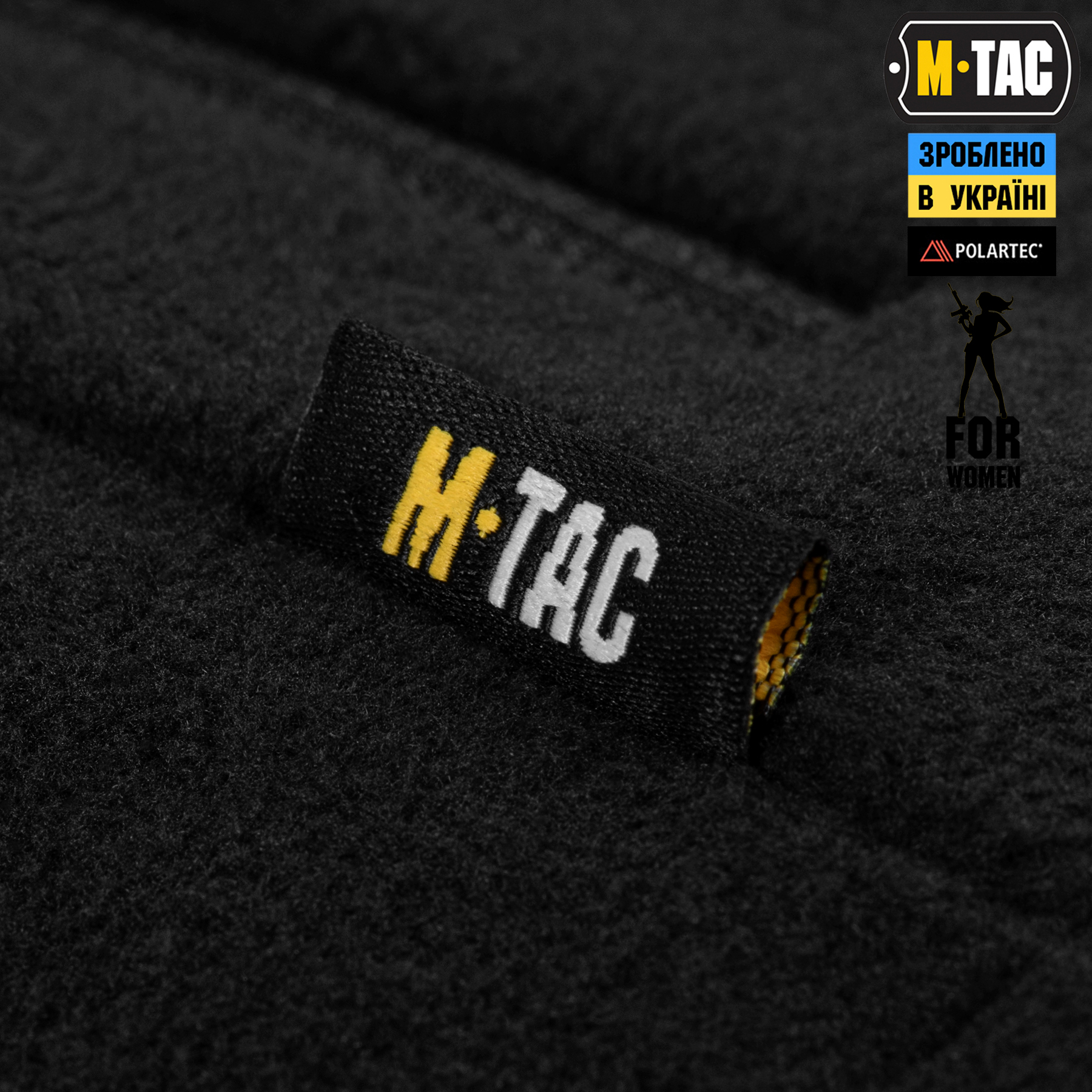 M-Tac куртка Combat Fleece Polartec Jacket Lady Black — 7