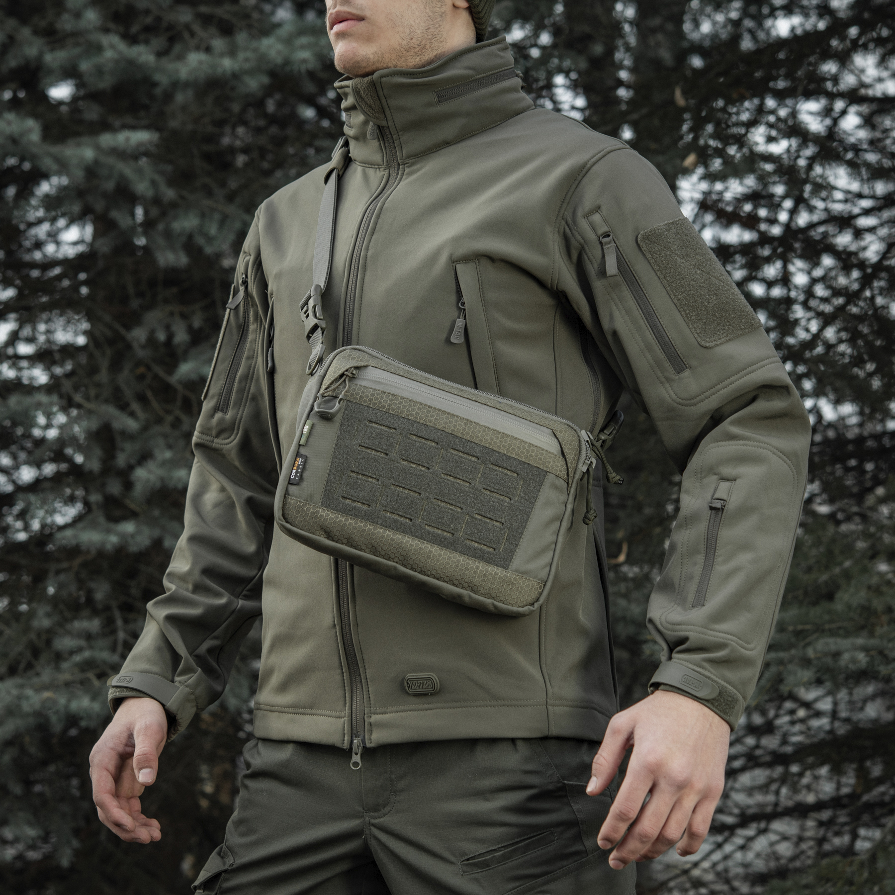 M-Tac сумка Admin Bag Elite с липучкой Ranger Green — 10