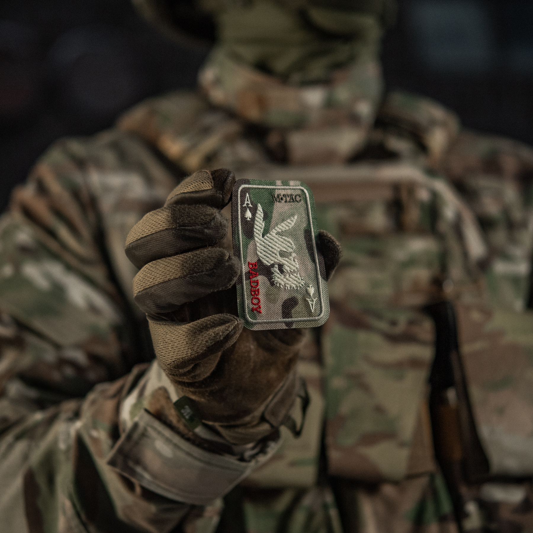 M-Tac нашивка Bad Boy (вишивка) Multicam — 10