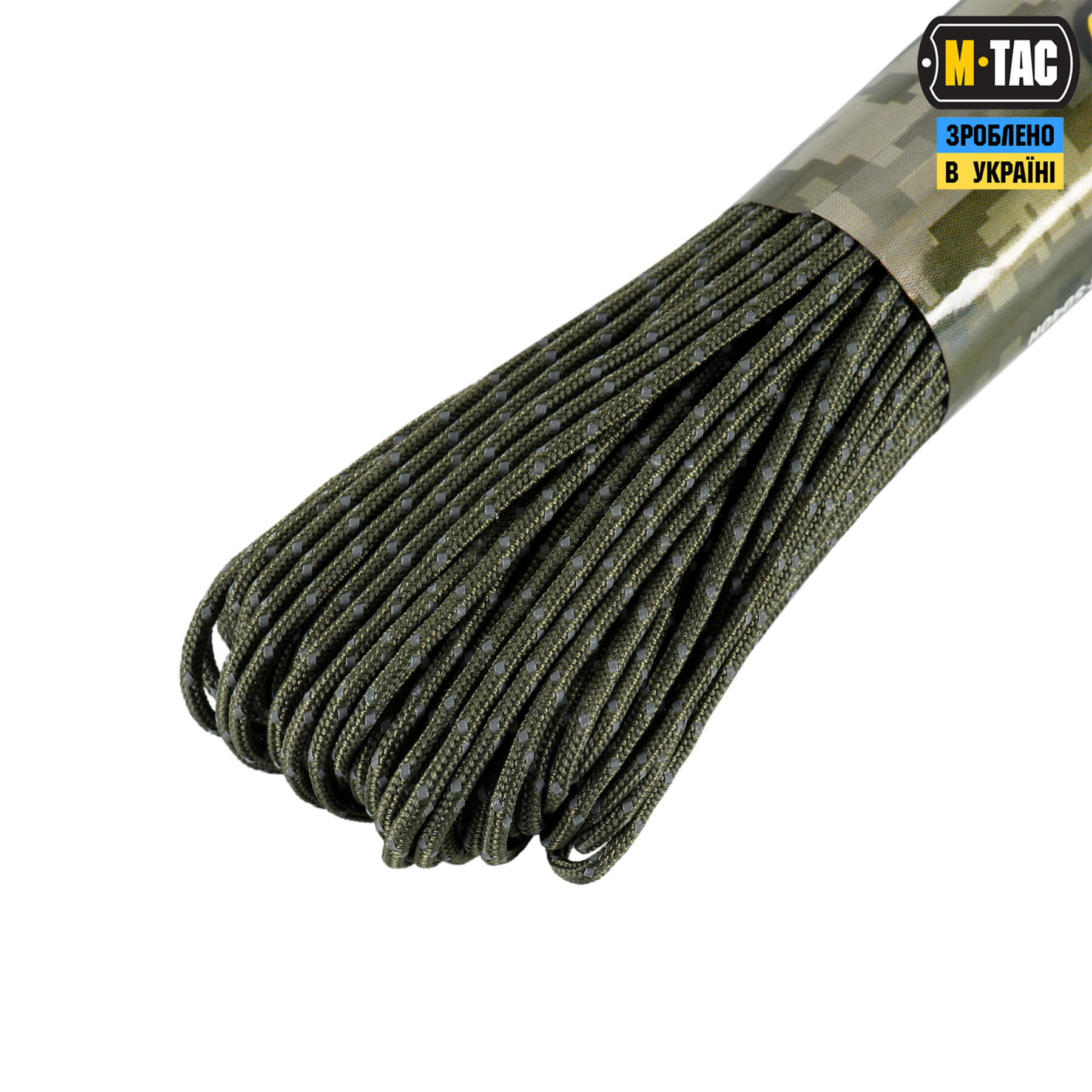 M-Tac паракорд Minicord Mil-Spec 30m Ranger Green Reflective — 4