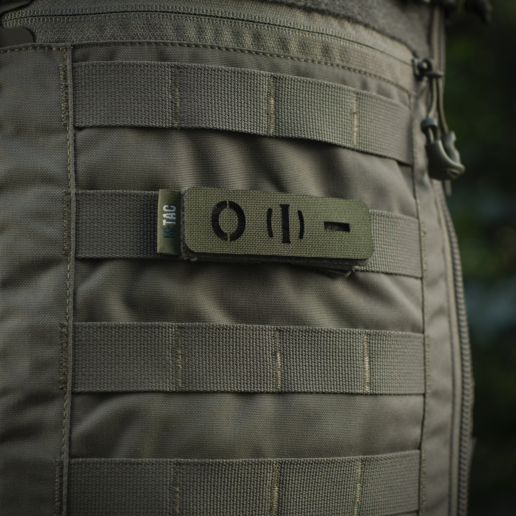 M-Tac панель для нашивок на MOLLE 80x26 Ranger Green — 10